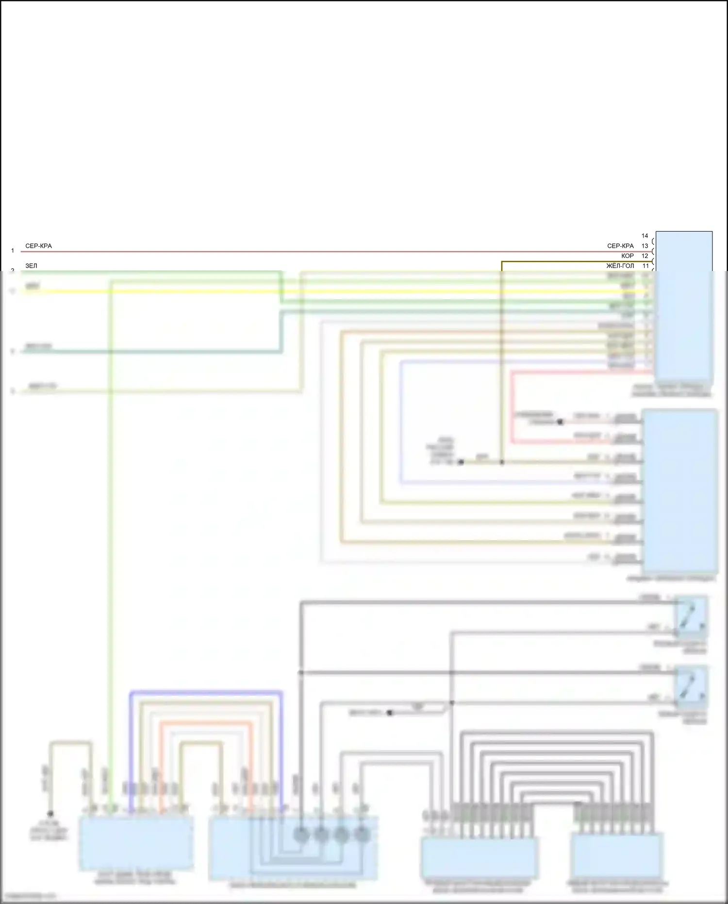 Cooper S MINI III (2013-2018): Электросхема коробки передач, хэтчбек (2 из 2) 