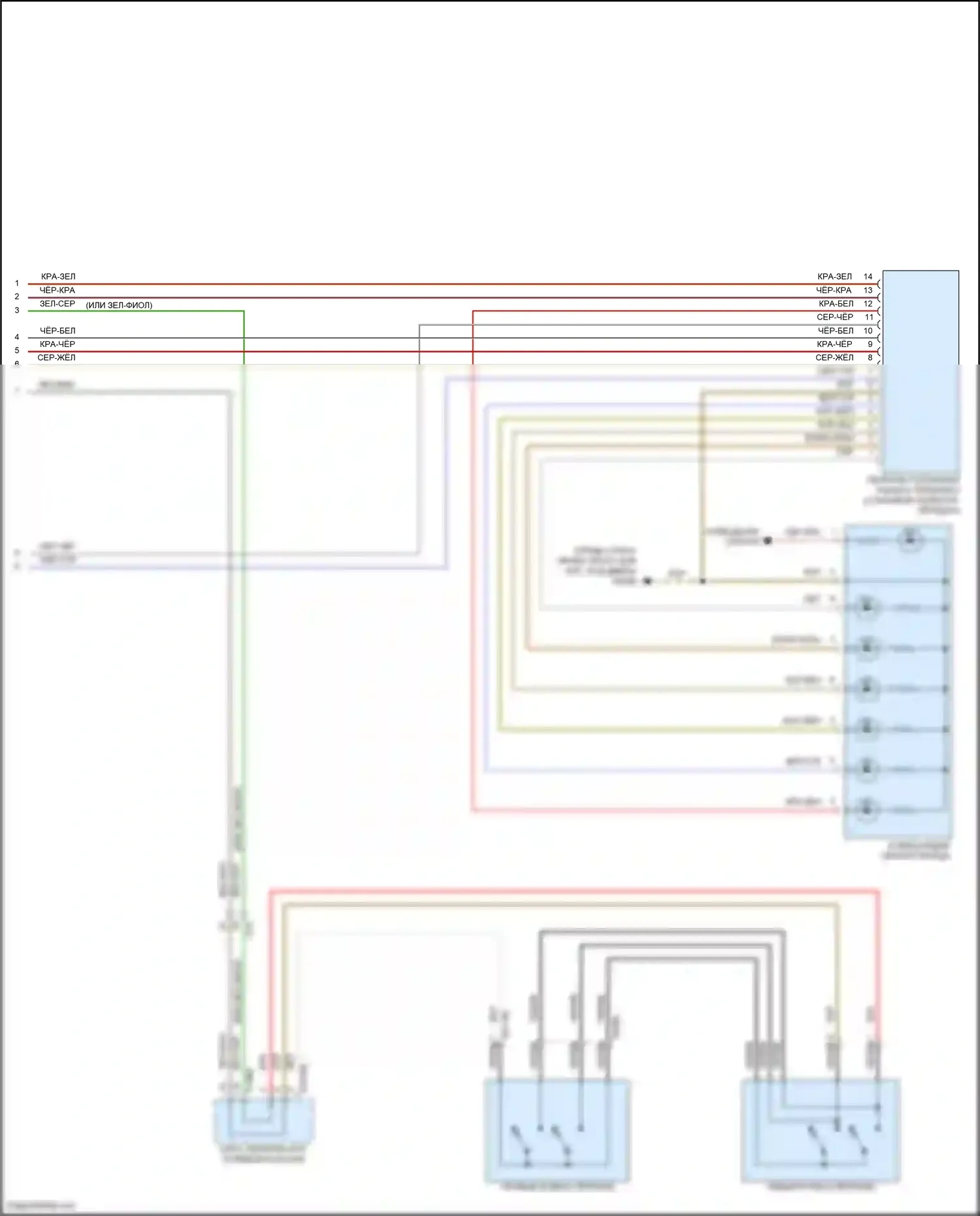 Cooper S MINI III (2013-2018): Электросхема коробки передач, купе (2 из 2) 