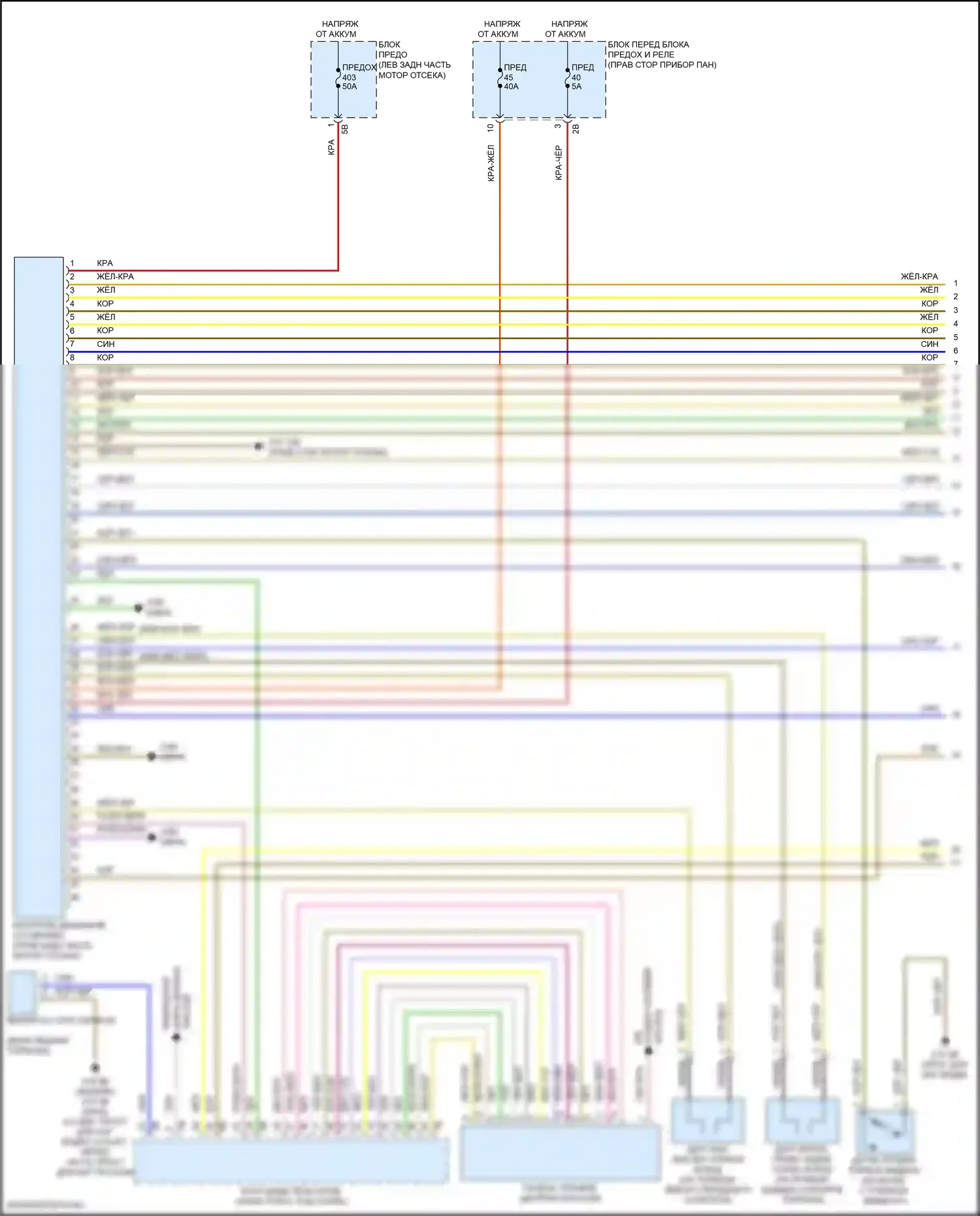Cooper SD Clubman MINI II (2015-2019): Антиблокировочная система abs электросхема (1 из 2) 