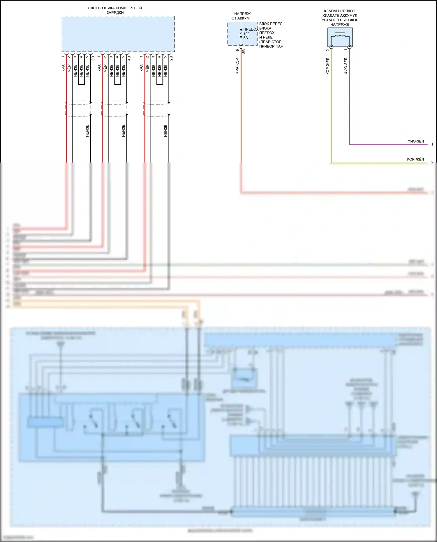 Cooper SD Countryman MINI II (2016-2020): Электросхема двигателя 1.5л турбогибрида (11 из 12) 