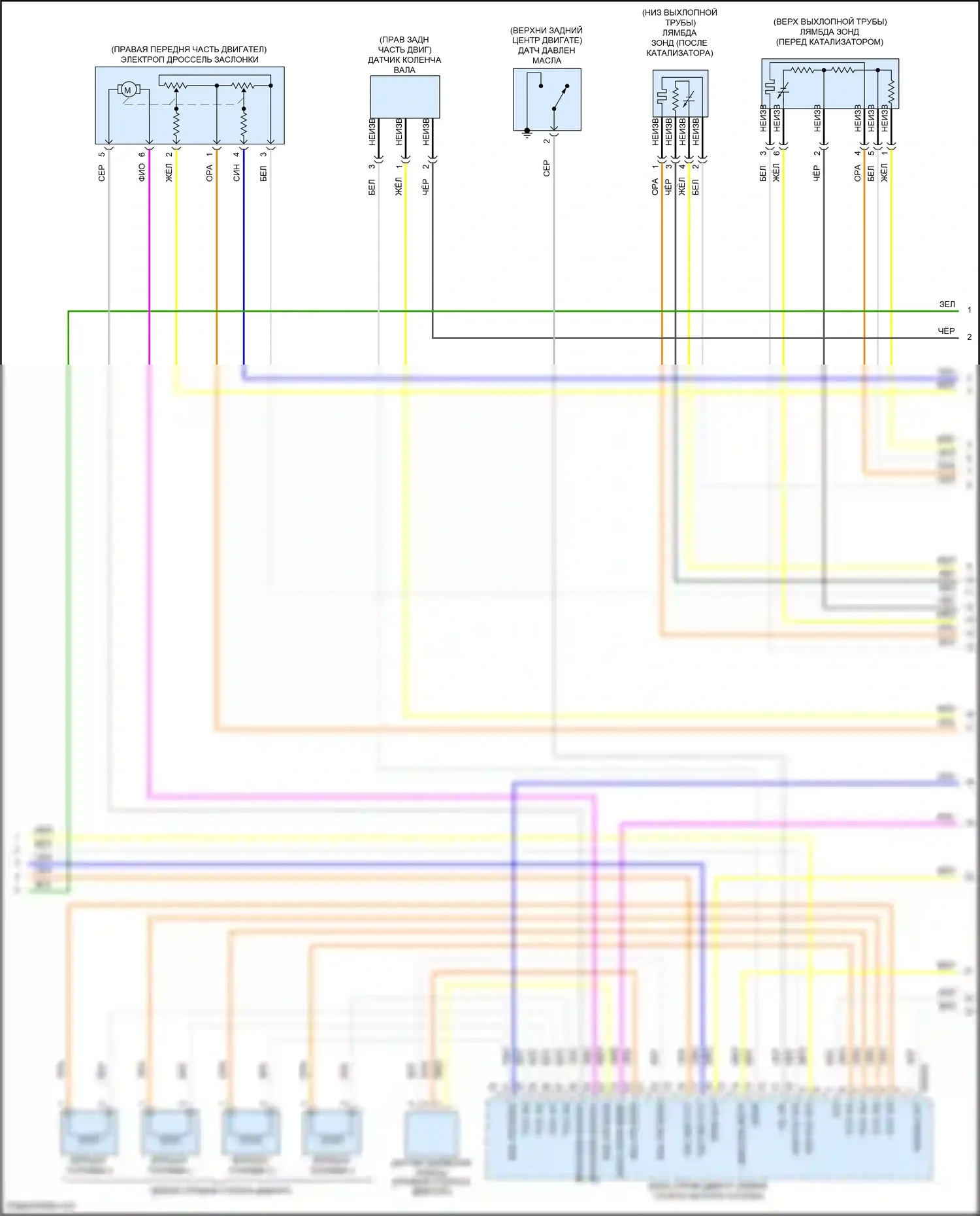Cooper MINI II рестайлинг (2010-2015): Электросхема двигателя 1.6л турбо, jcw (3 из 4) 