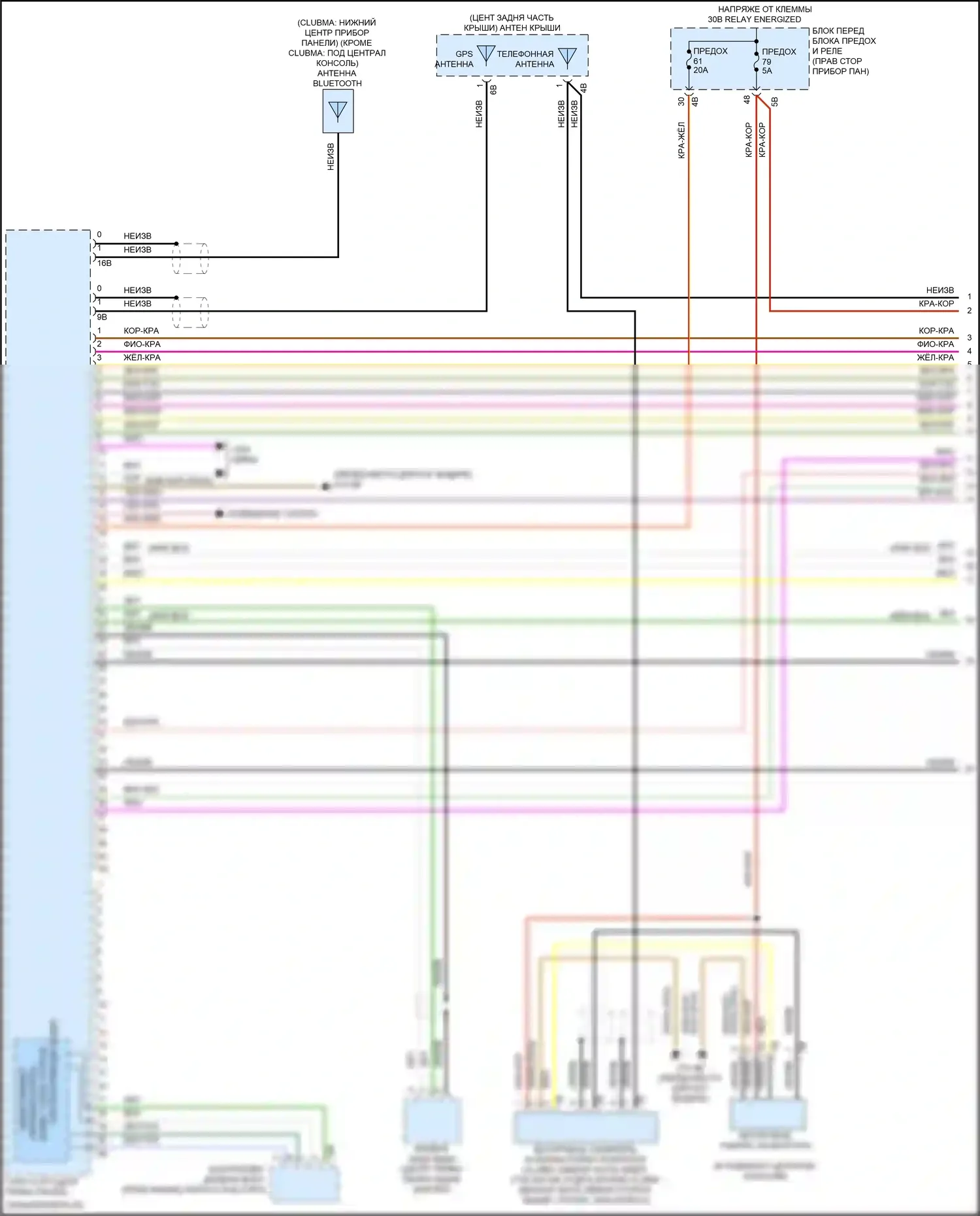 Cooper MINI III рестайлинг (2018-2021): Электросхема навигации, с hifi магнитолы и активным звуковым оформлением (1 из 5) 