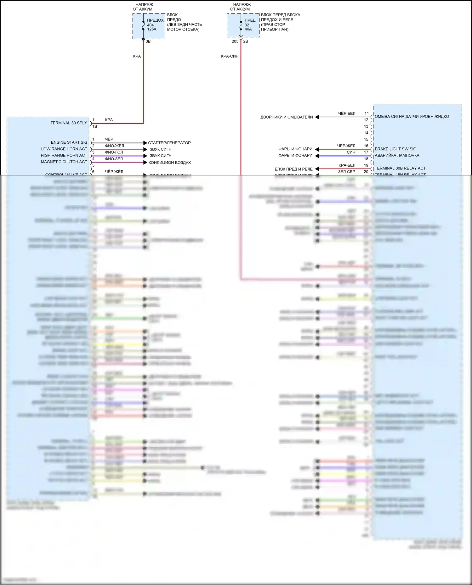 Cooper MINI III (2013-2018): Электросхема блоков управления кузовом, хэтчбек (1 из 4) 
