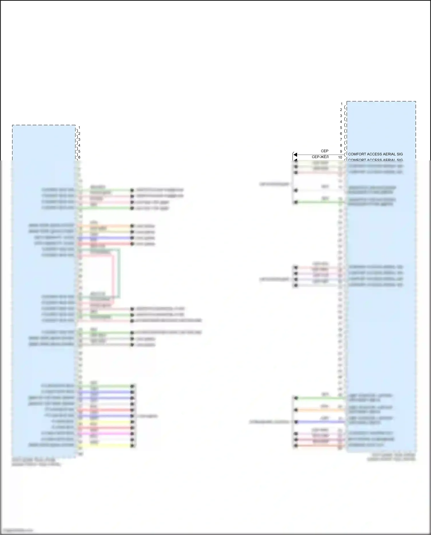 Cooper MINI III (2013-2018): Электросхема блоков управления кузовом, хэтчбек (4 из 4) 