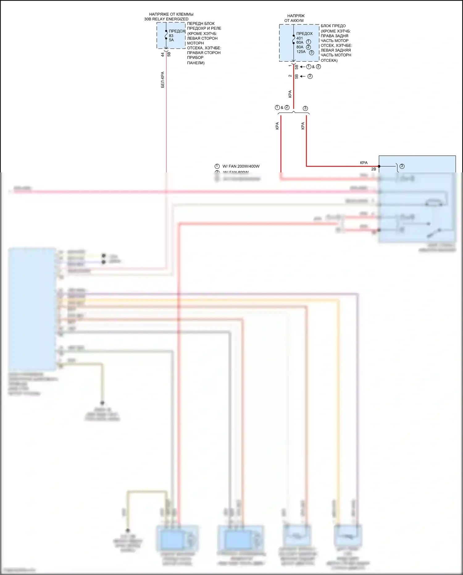 Cooper MINI III (2013-2018): 2,0л турбо, ручная электросхема кондиционера (3 из 3) 