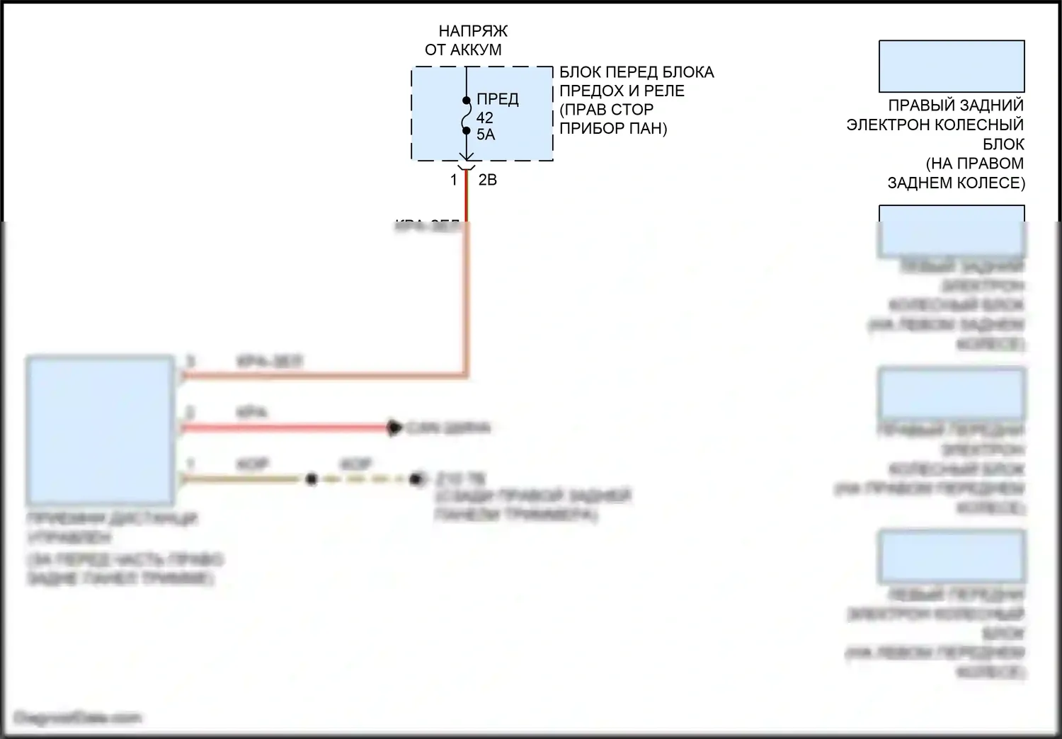 Cooper MINI III (2013-2018): Электросхема помощников водителя, хэтчбек 