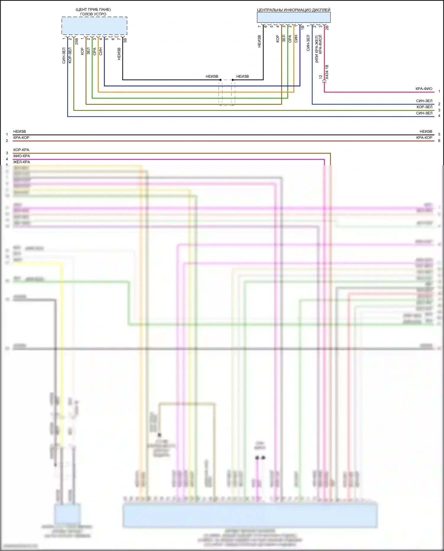 John Cooper Works Clubman MINI II рестайлинг (2019-2024): Электросхема магнитолы, с hifi магнитолы и активное звуковое оформление (2 из 5) 