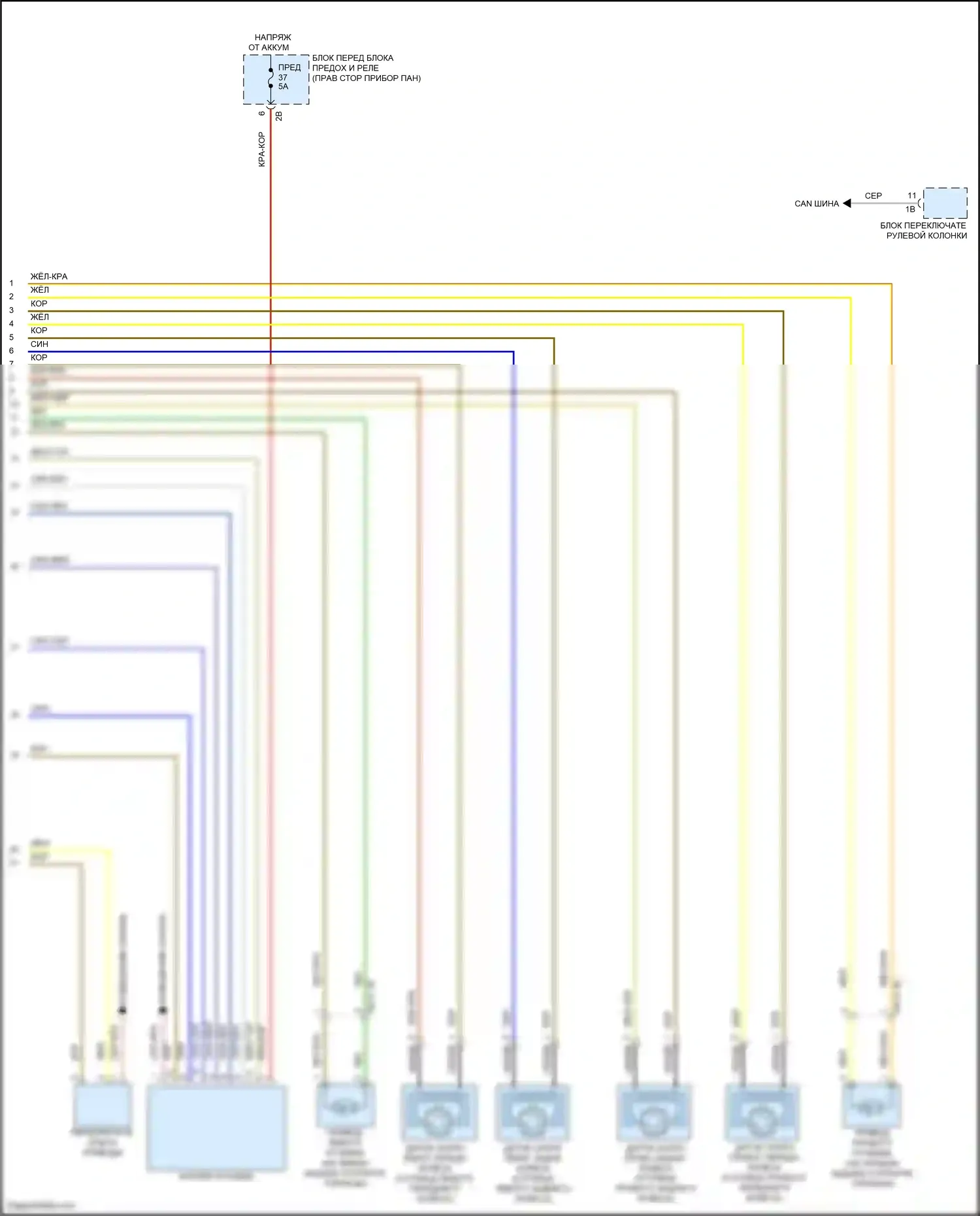 John Cooper Works Clubman MINI II (2015-2019): Антиблокировочная система abs электросхема (2 из 2) 