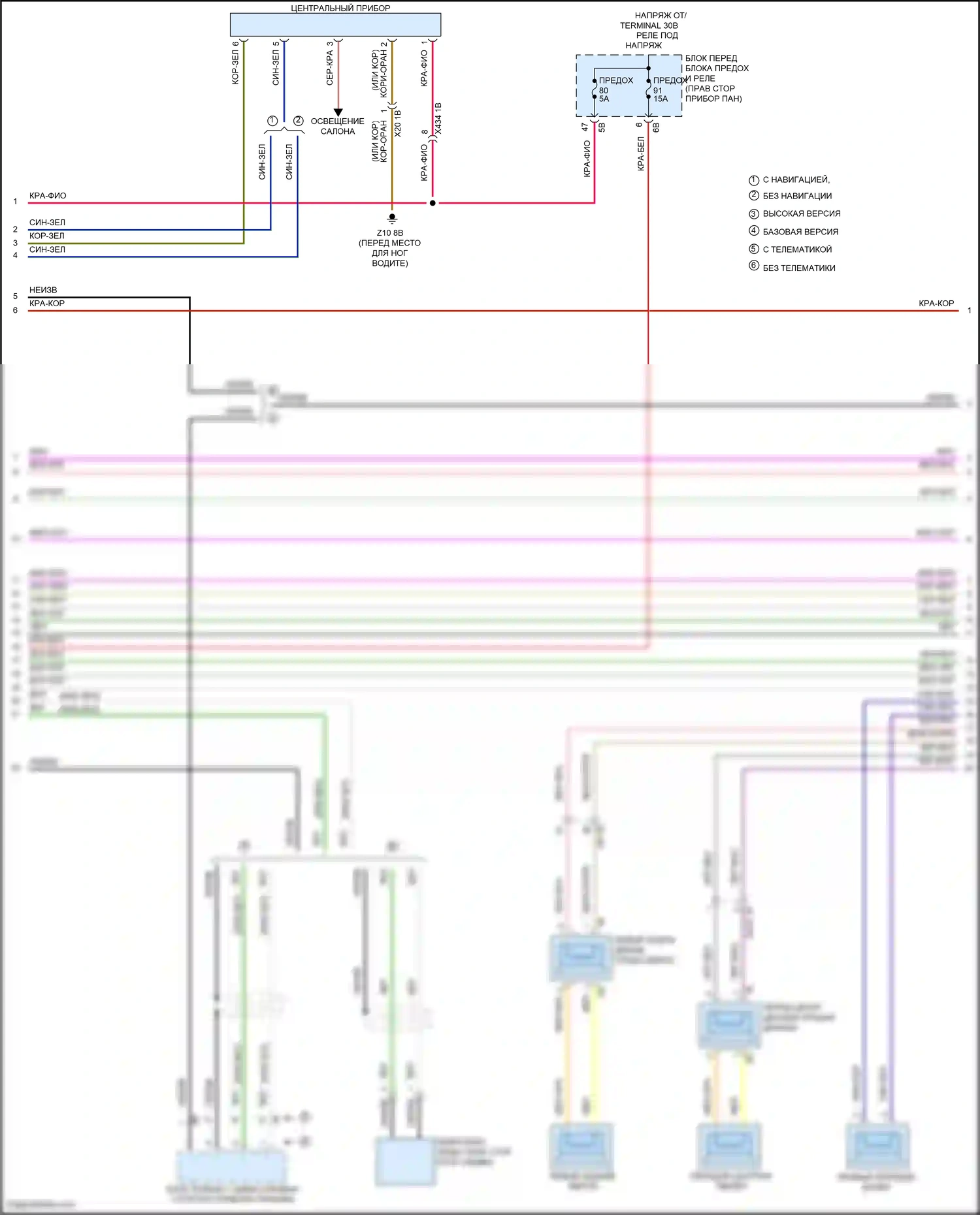 John Cooper Works Clubman MINI II (2015-2019): Электросхема навигации, с hifi магнитолы и активное звуковое оформление (3 из 5) 