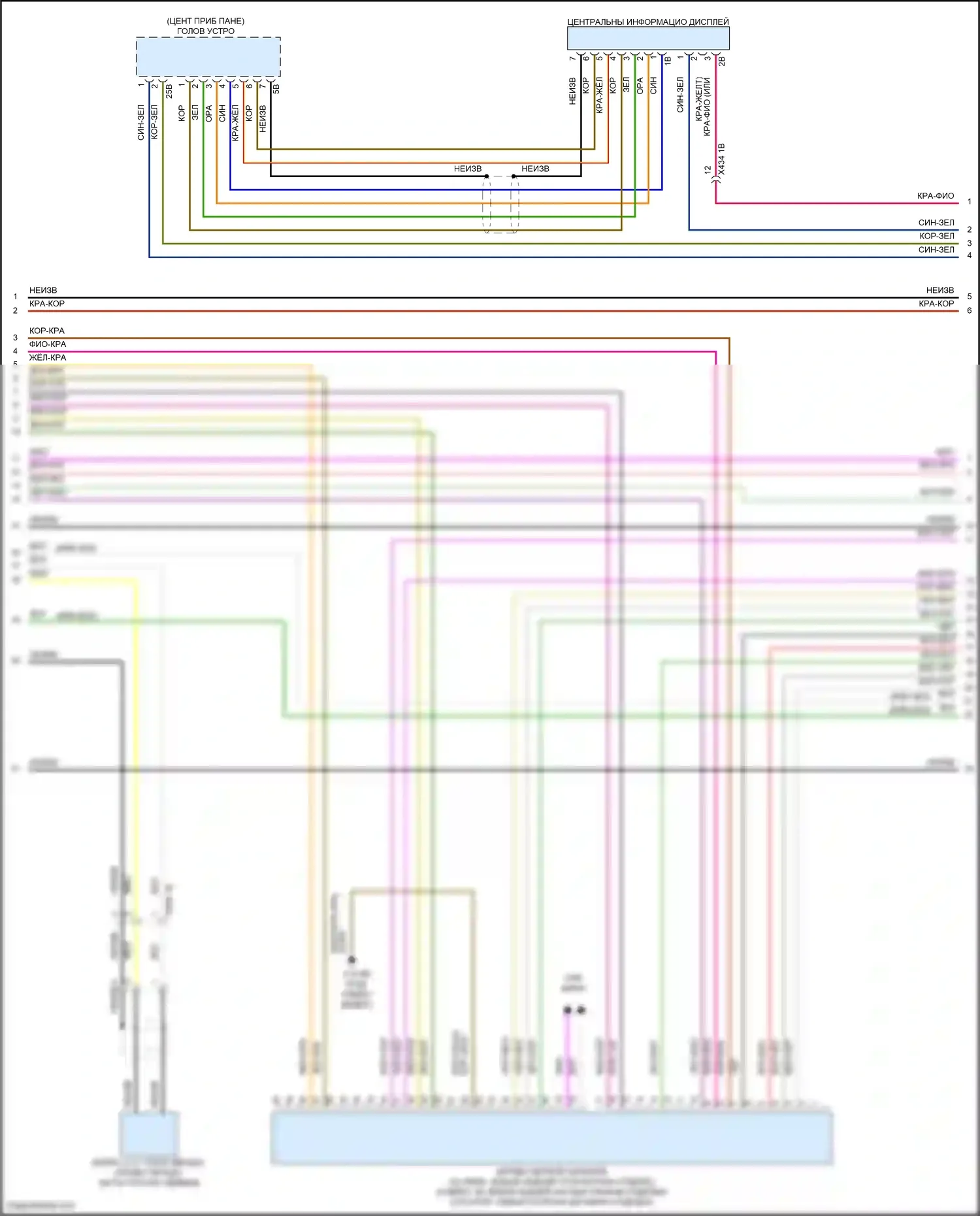 John Cooper Works Countryman MINI II рестайлинг (2020-2024): Электросхема магнитолы, с hifi магнитолы и активное звуковое оформление (2 из 5) 
