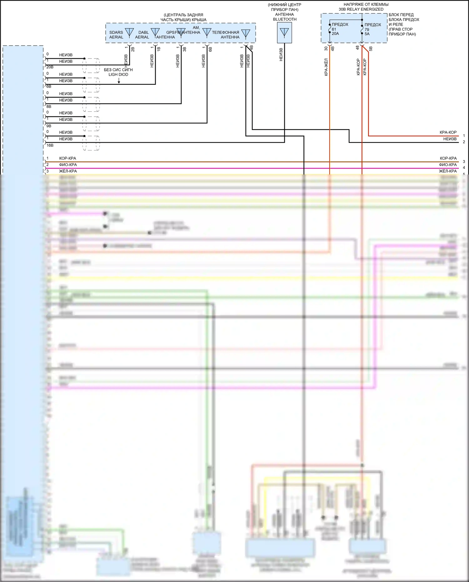 John Cooper Works Countryman MINI II (2016-2020): Электросхема навигации, с базовой магнитолой и активным звуковым оформлением (1 из 4) 