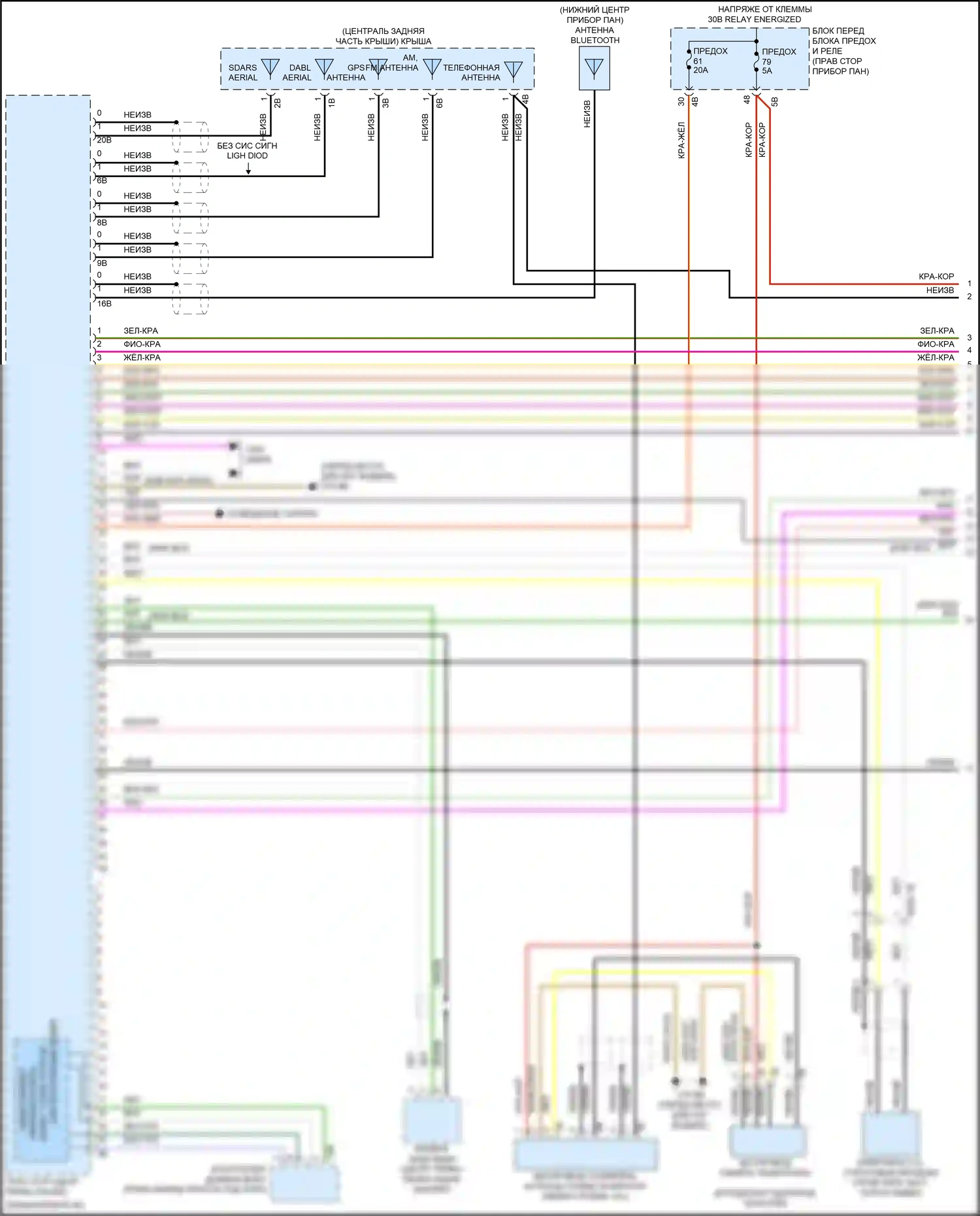 John Cooper Works Countryman MINI II (2016-2020): Электросхема навигации, с магнитолой hifi, без активного звукового оформления (1 из 4) 