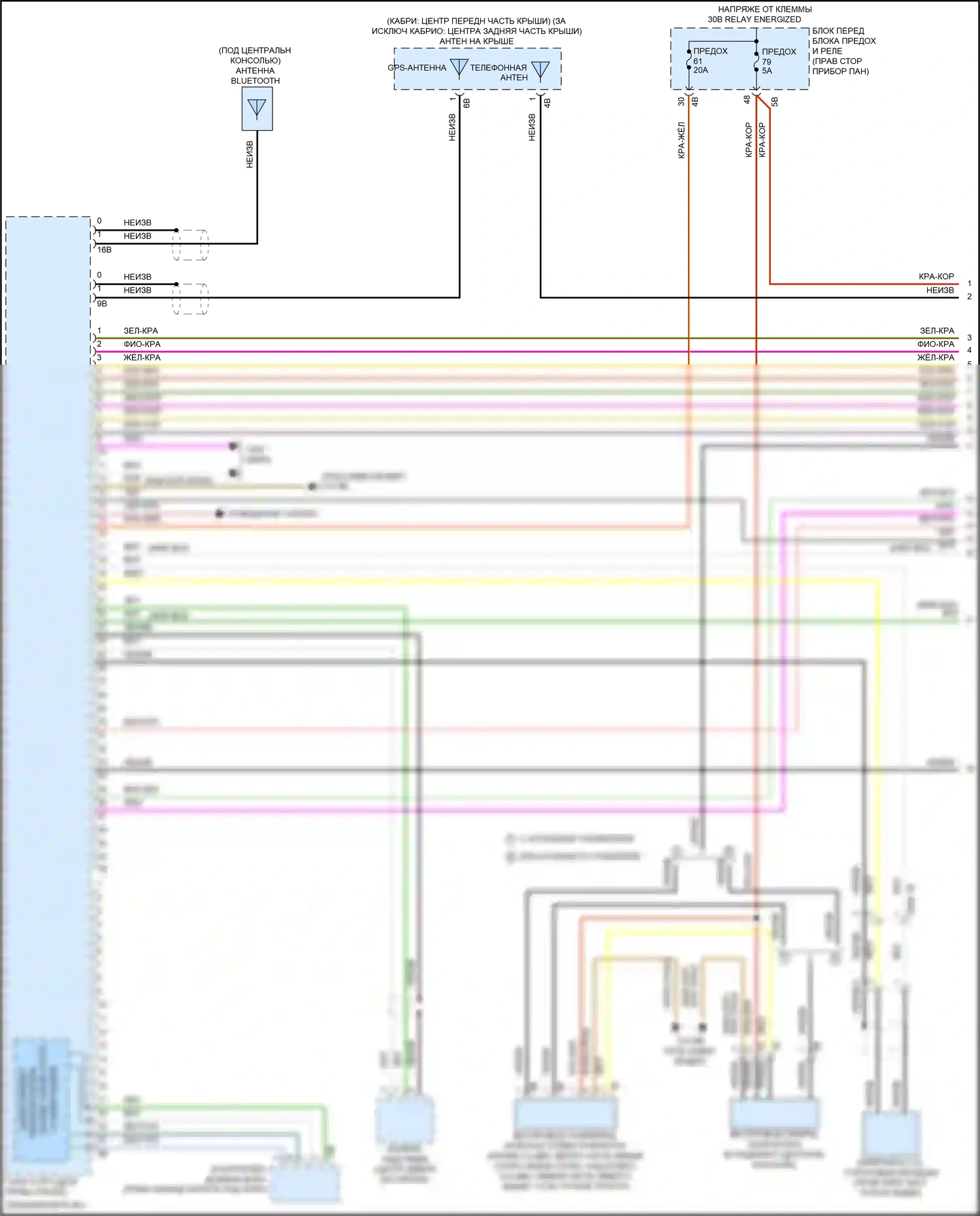 John Cooper Works Countryman MINI III (2023-2024): Электросхема навигации, с магнитолой hifi, без активного звукового оформления (1 из 4) 