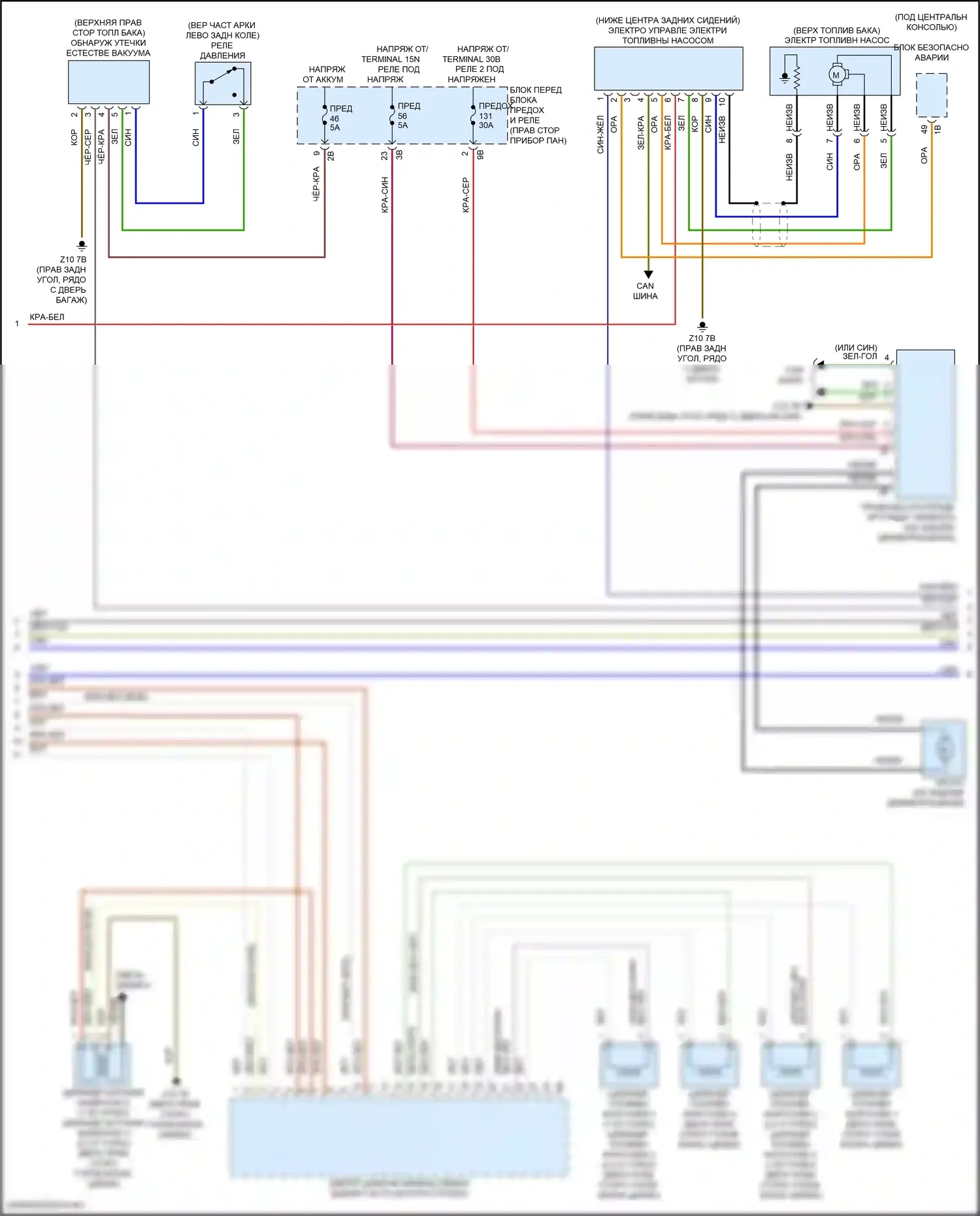 John Cooper Works MINI III рестайлинг 2 (2021-2024): Электросхема двигателя 1.5л турбо (5 из 6) 