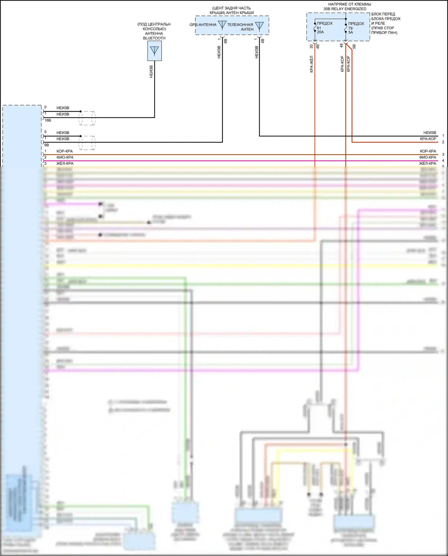 John Cooper Works MINI III рестайлинг 2 (2021-2024): Электросхема навигации, с hifi магнитолы и активным звуковым оформлением (1 из 5) 