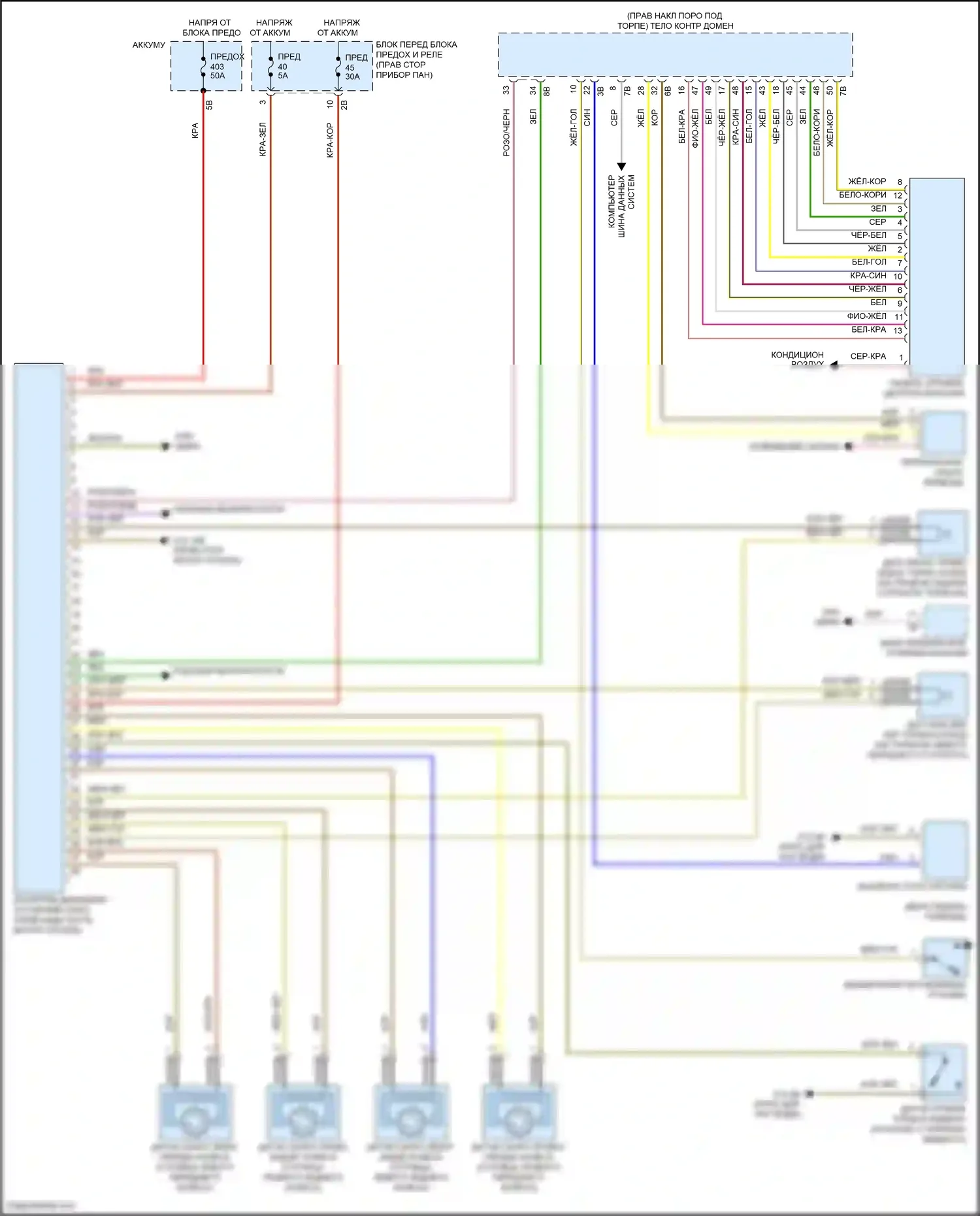John Cooper Works MINI III рестайлинг (2018-2021): Антиблокировочная система abs электросхема 