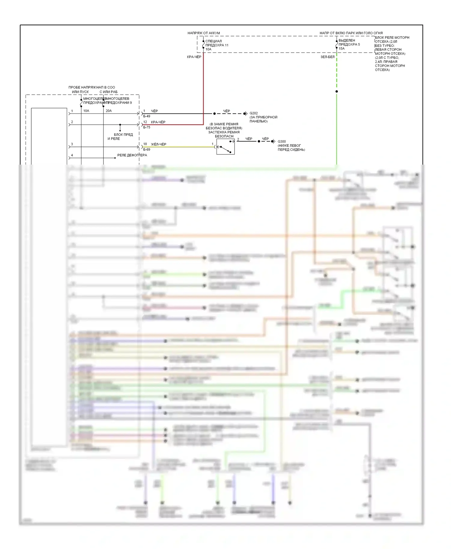 Eclipse Mitsubishi II (1994-1999): Электросхемы компьютера тела 