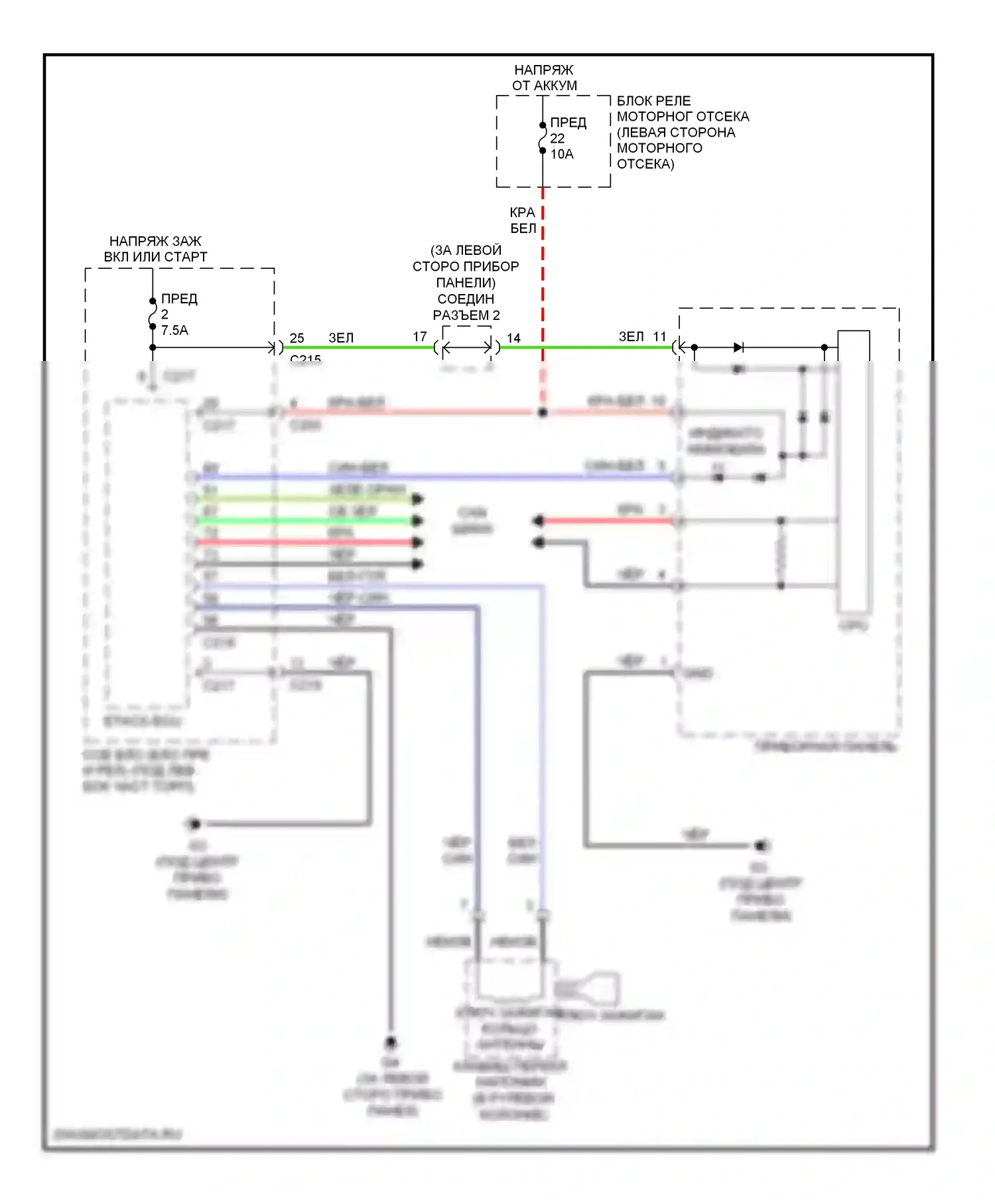 Eclipse Mitsubishi IV (2005-2008): Электросхема иммобилайзера 