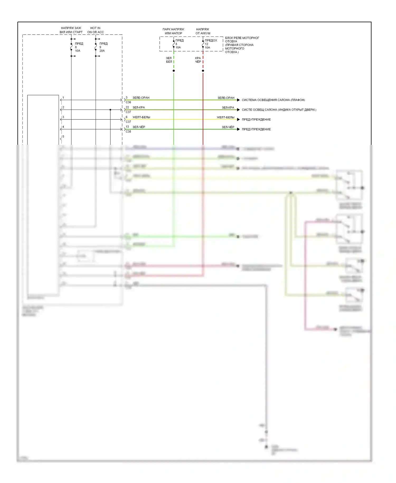 Galant Mitsubishi VII (1992-1997): Электросхемы компьютера тела 