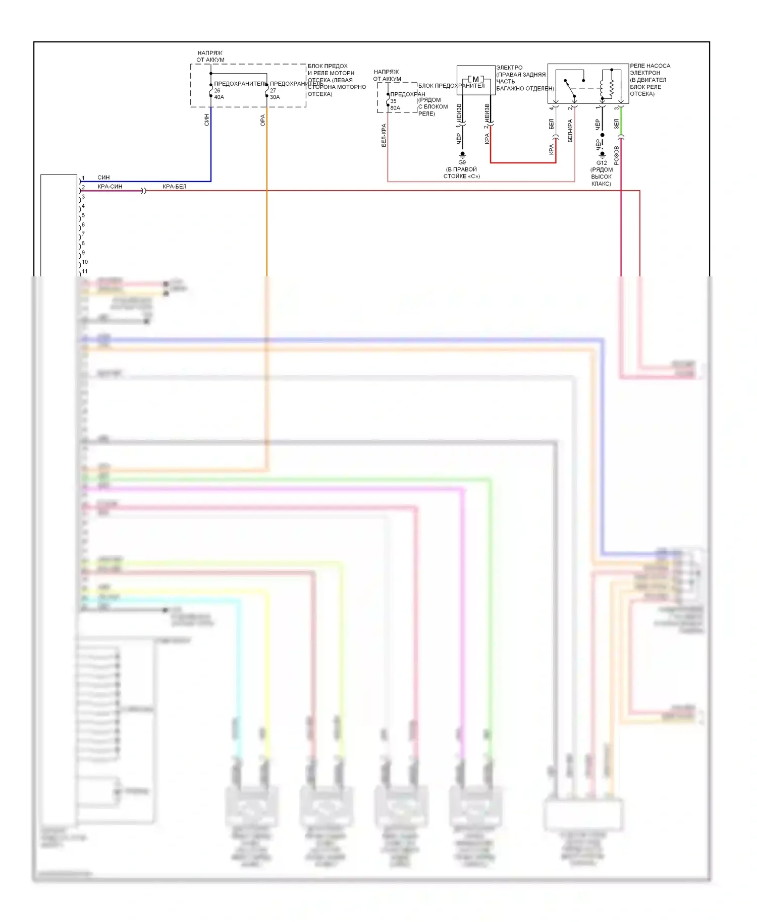 Lancer Mitsubishi IX рестайлинг (2005-2010): Антиблокировочная система abs электросхема, эволюция (1 из 2) 
