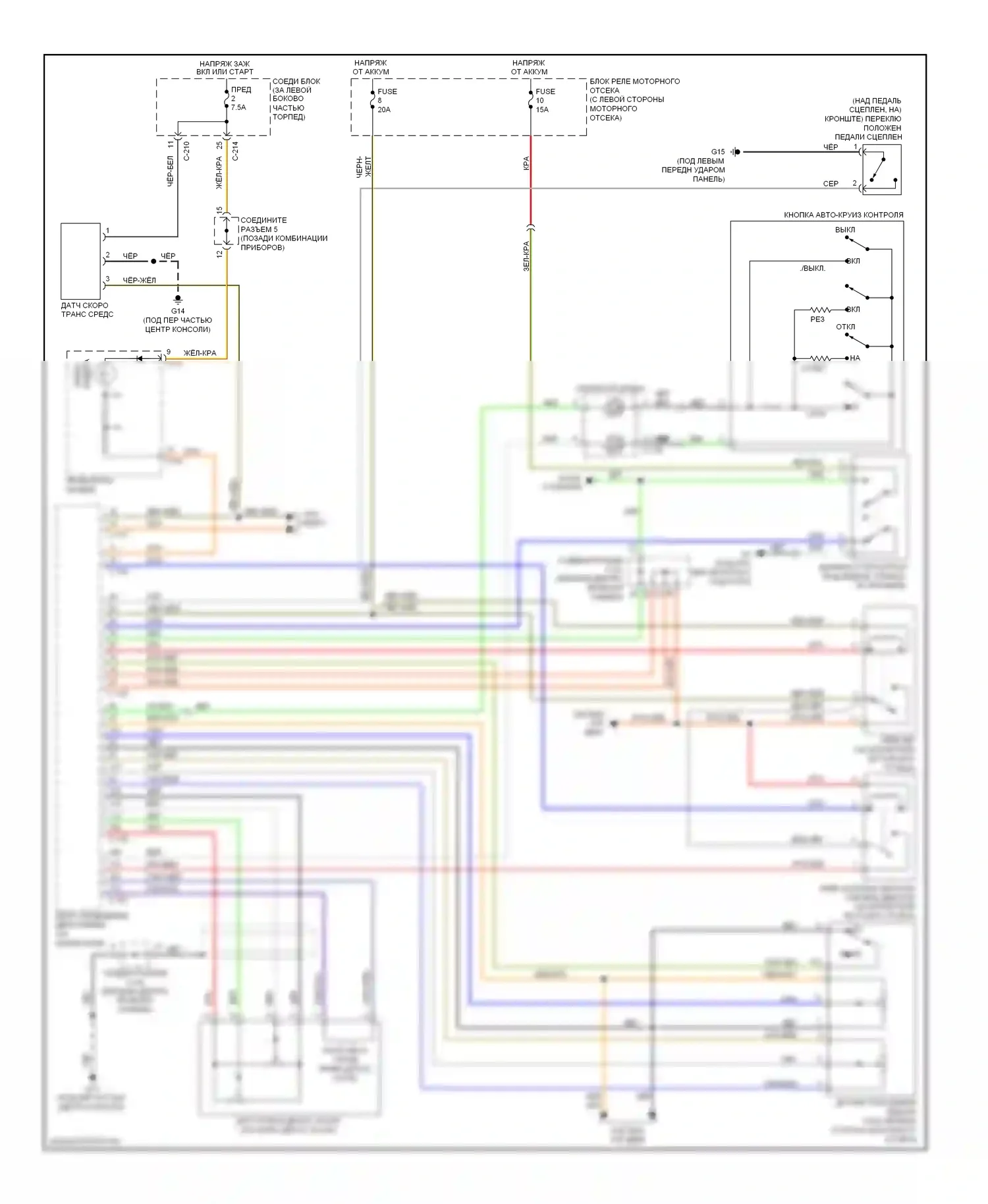Lancer Mitsubishi IX (2000-2007): 2.4l, электросхема круиз-контроля, механическая коробка передач 