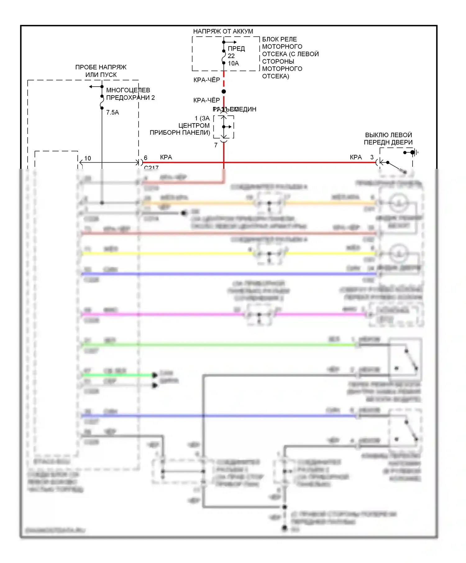 Lancer Mitsubishi IX (2000-2007): Электросхема помощников водителя, эволюция 