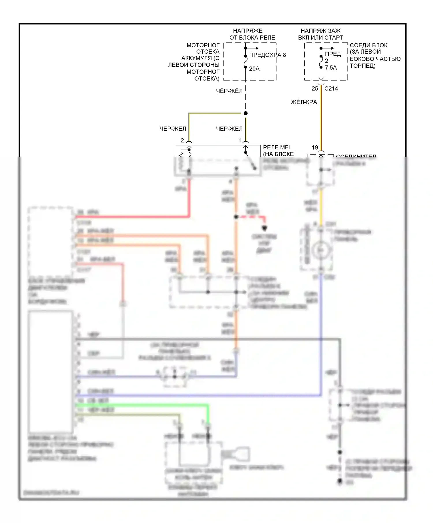 Lancer Mitsubishi IX (2000-2007): Электросхема иммобилайзера, эволюция 