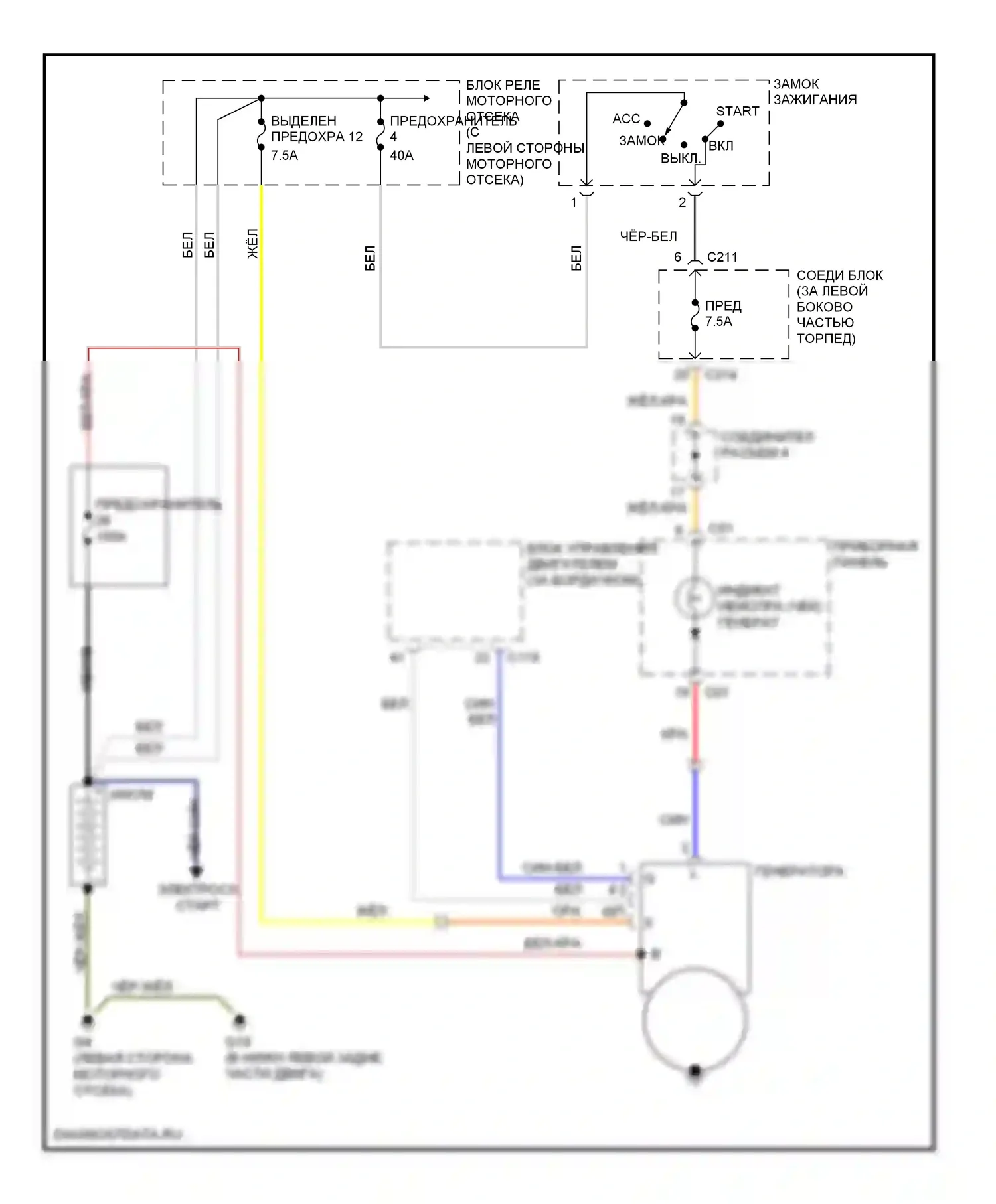 Lancer Mitsubishi IX (2000-2007): Электросхема генератора, эволюция 