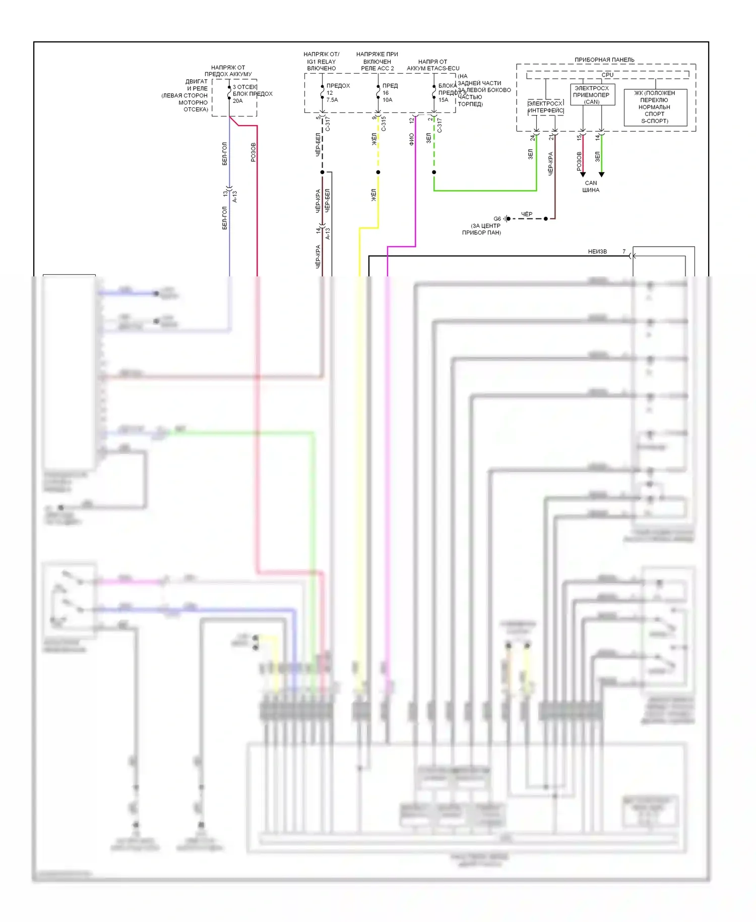 Lancer Mitsubishi X рестайлинг (2011-2015): Электросхема автоматической коробки передач, эволюция 
