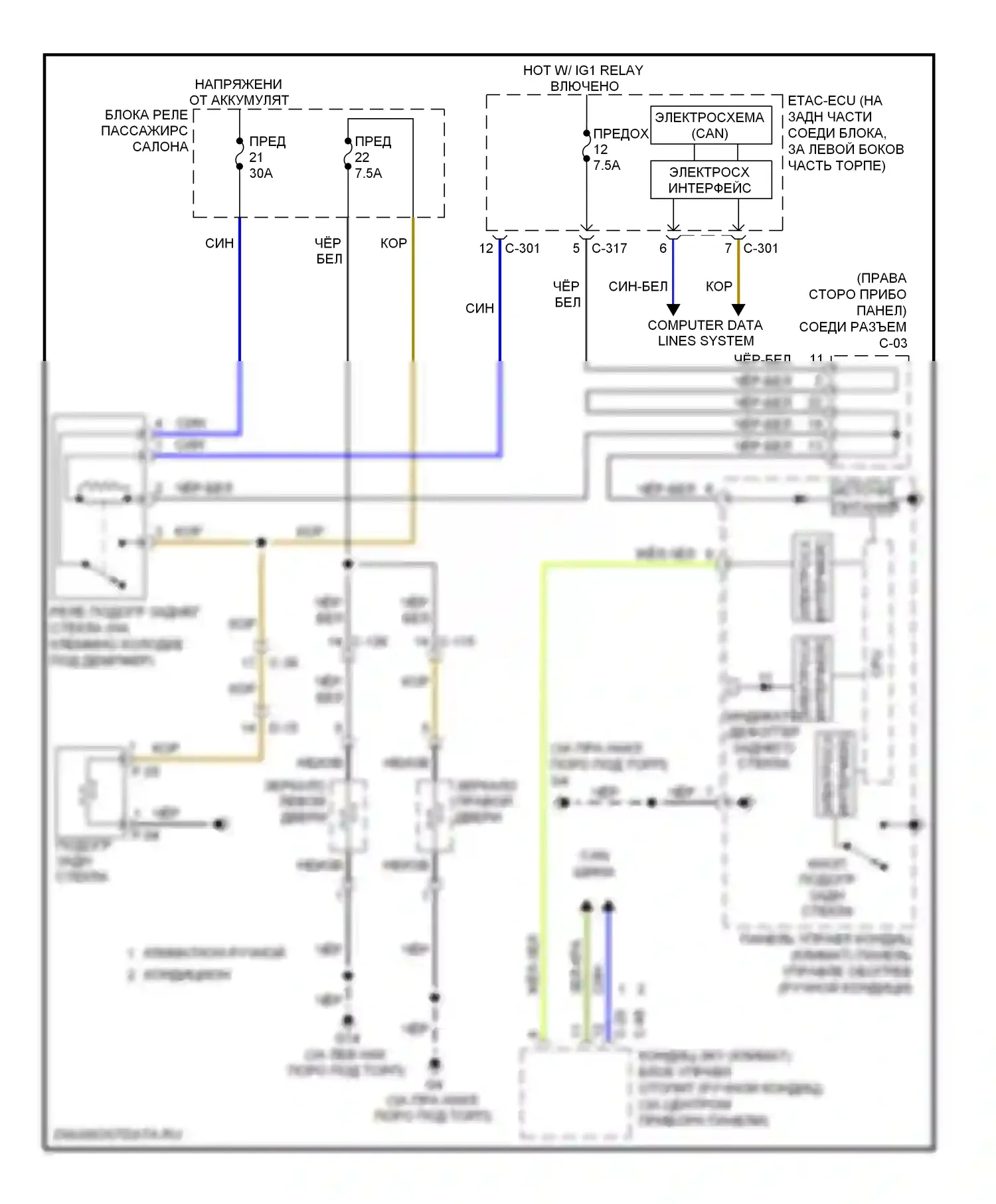 Lancer Mitsubishi X рестайлинг (2011-2015): Размагничивает монтажную электросхему, кроме эволюции 