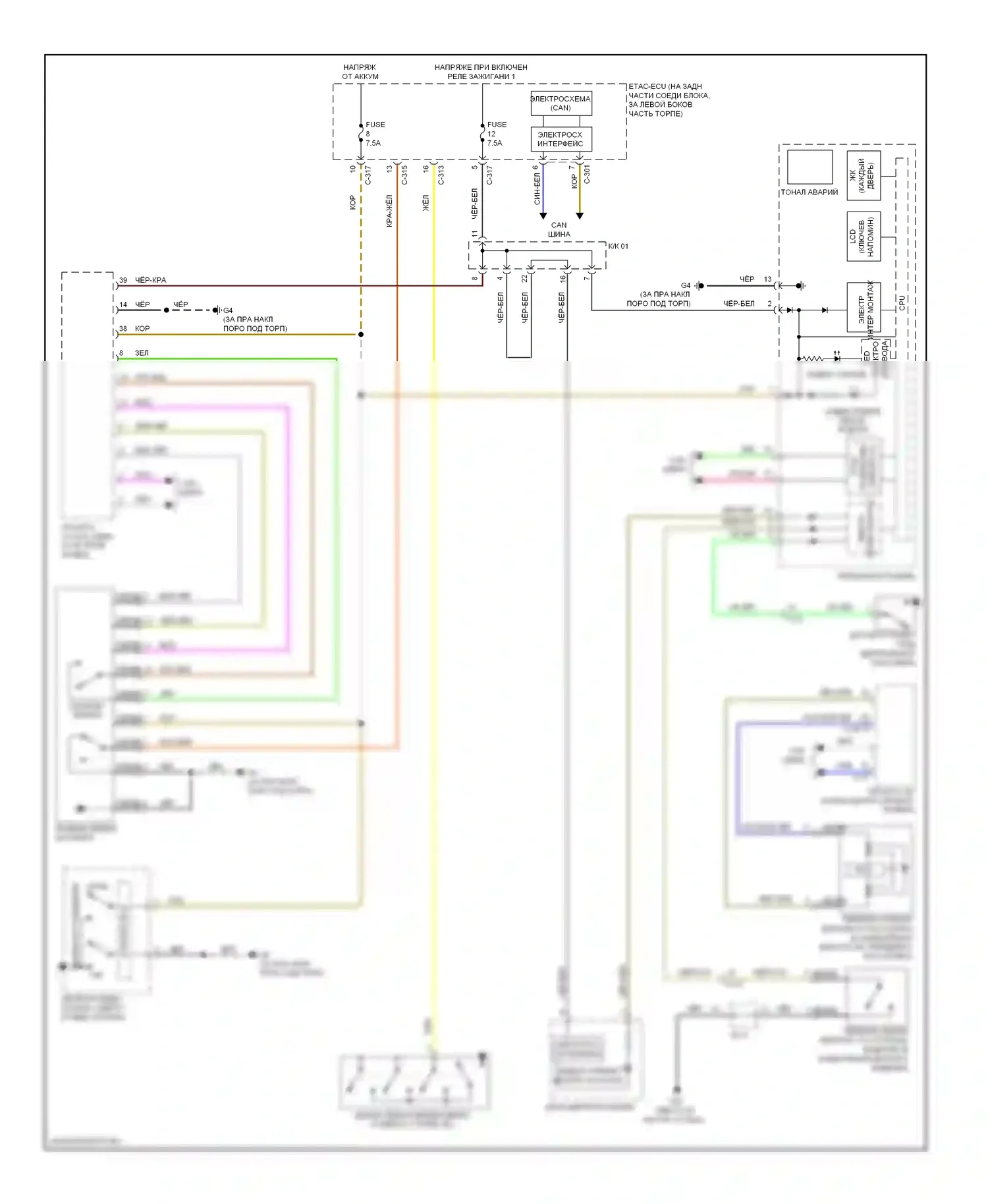 Lancer Mitsubishi X рестайлинг (2011-2015): Электросхема, эволюция 