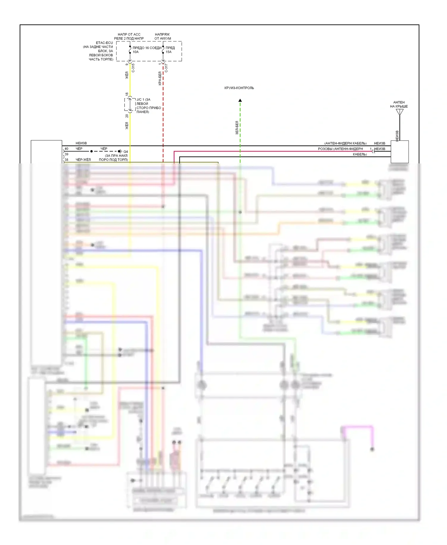 Lancer Mitsubishi X (2007-2010): Магнитола, за исключением эволюции без мультисвязи, без усилителя 