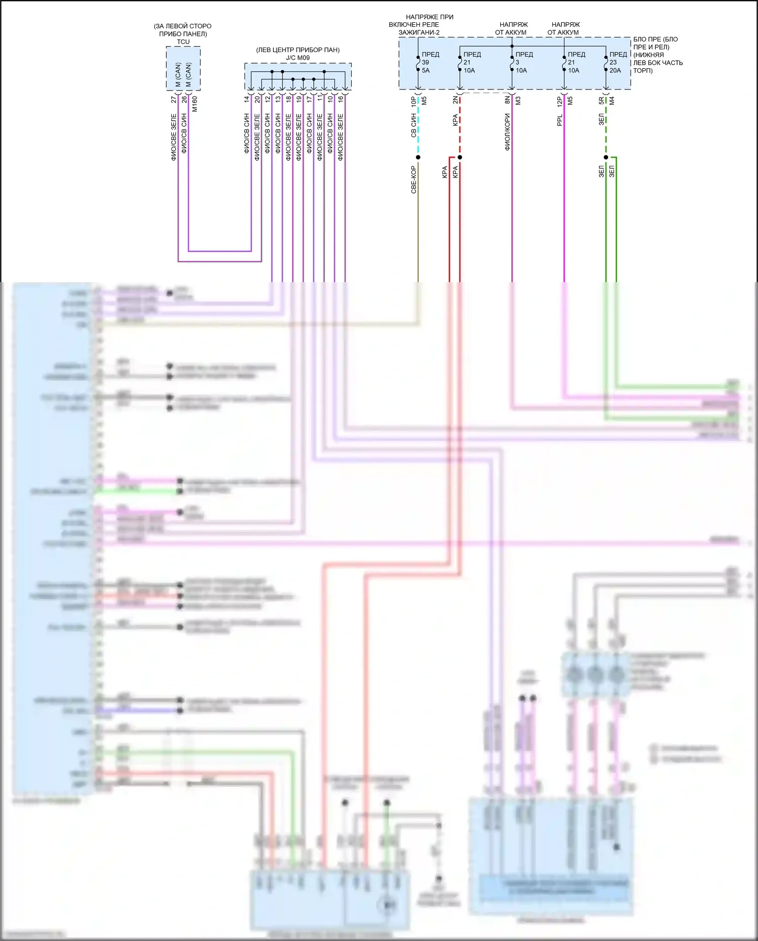 Altima Nissan L34 рестайлинг (2022-2024): Электросхема навигации, без bose (1 из 3) 