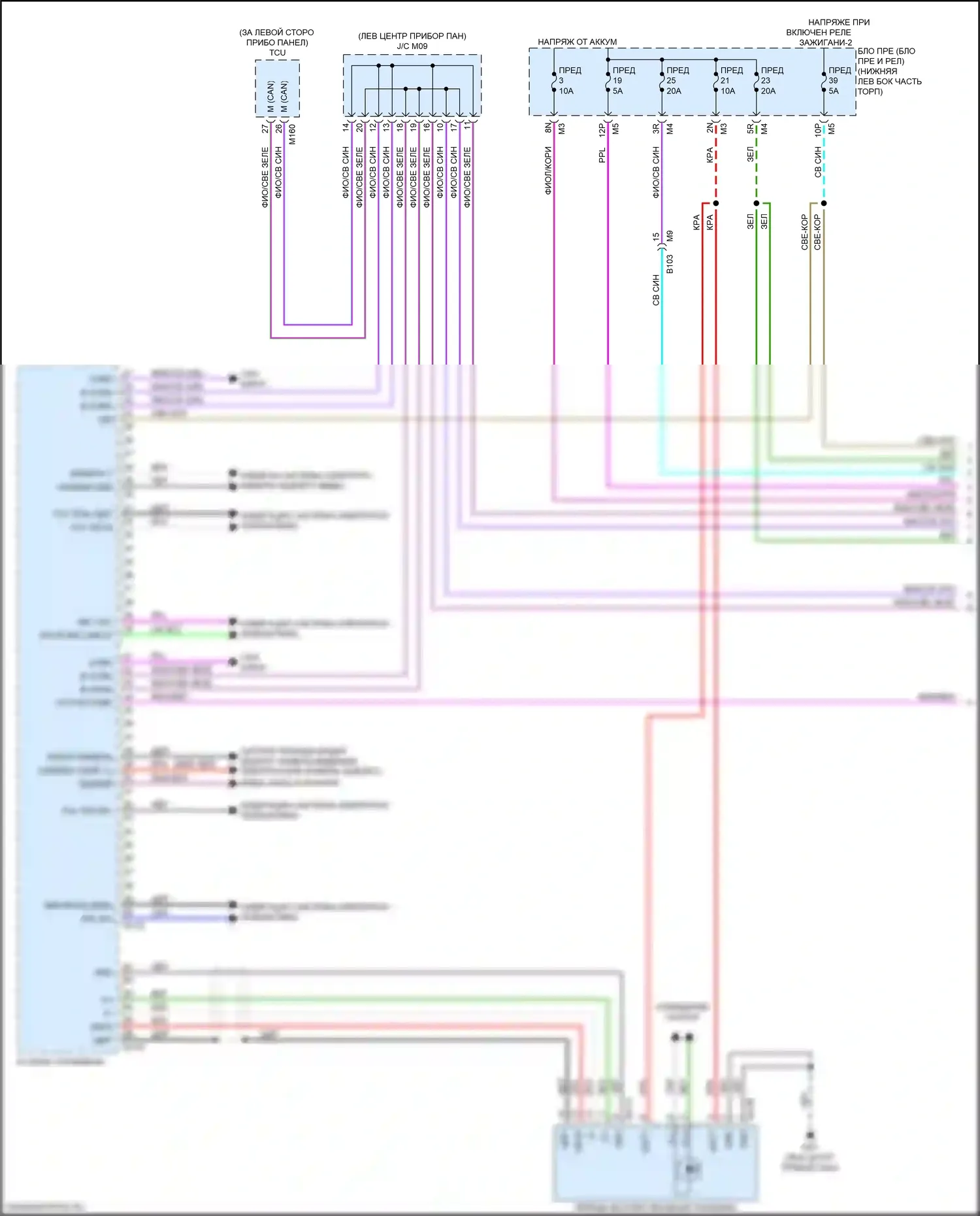 Altima Nissan L34 рестайлинг (2022-2024): Электросхема навигации, с bose (1 из 5) 