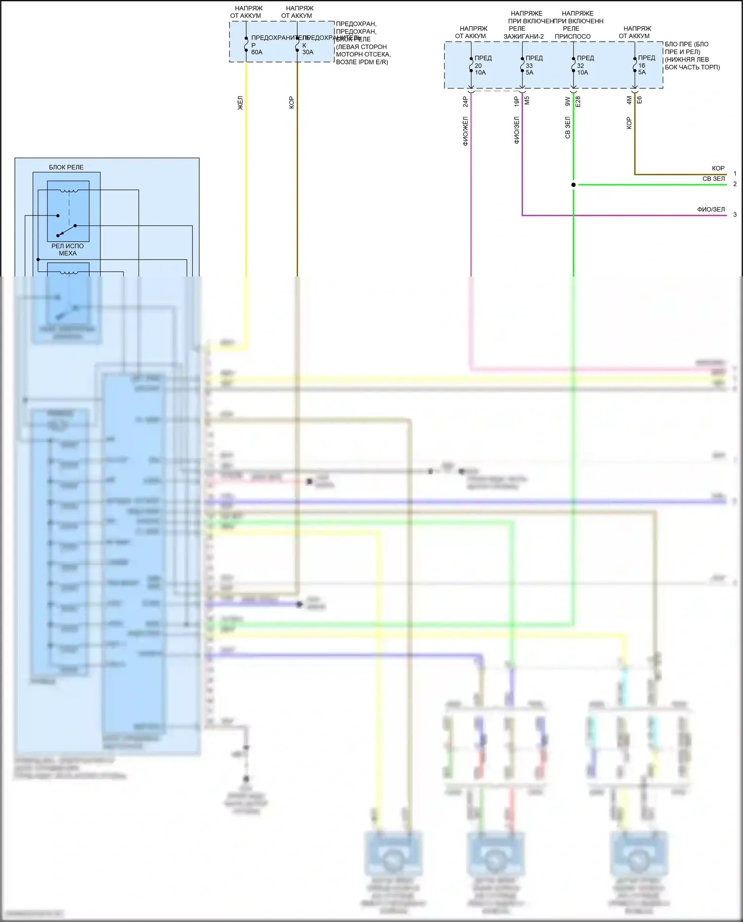 Altima Nissan L34 (2018-2024): Антиблокировочная система abs электросхема (1 из 2) 