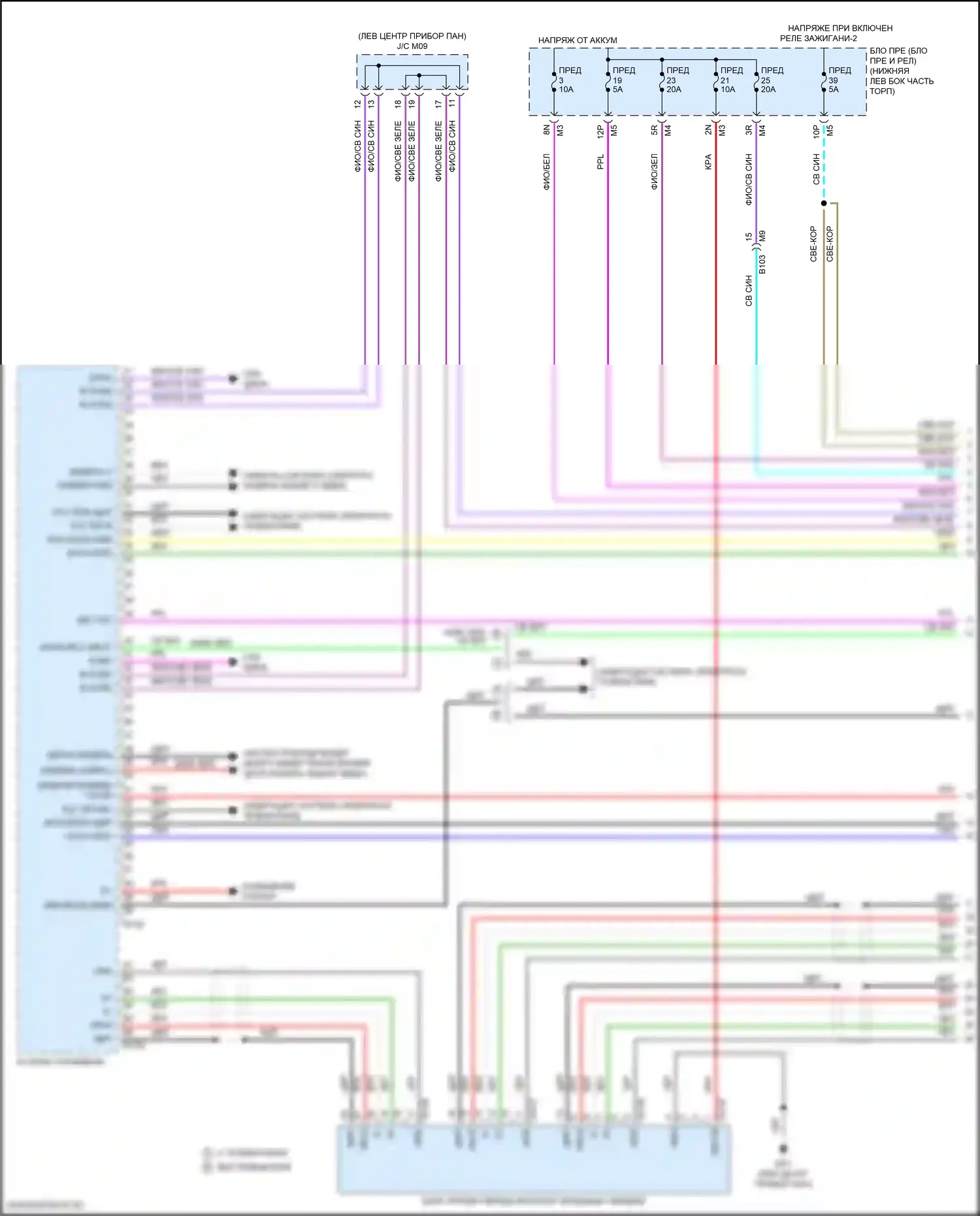 Altima Nissan L34 (2018-2024): Электросхема навигации, с bose и 8-дюймовым цветным дисплеем (1 из 5) 