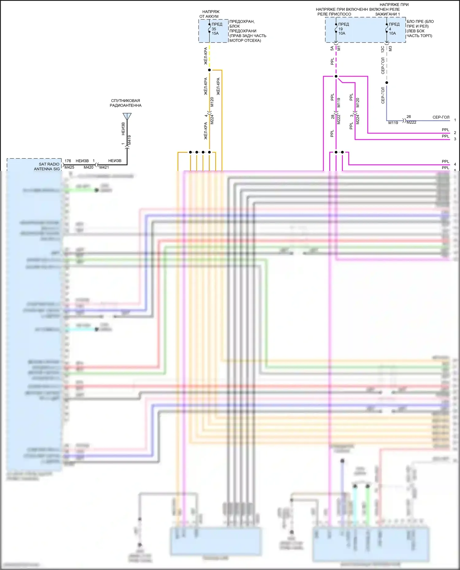 Armada Nissan II (2016-2020): Электросхема навигации (1 из 8) 