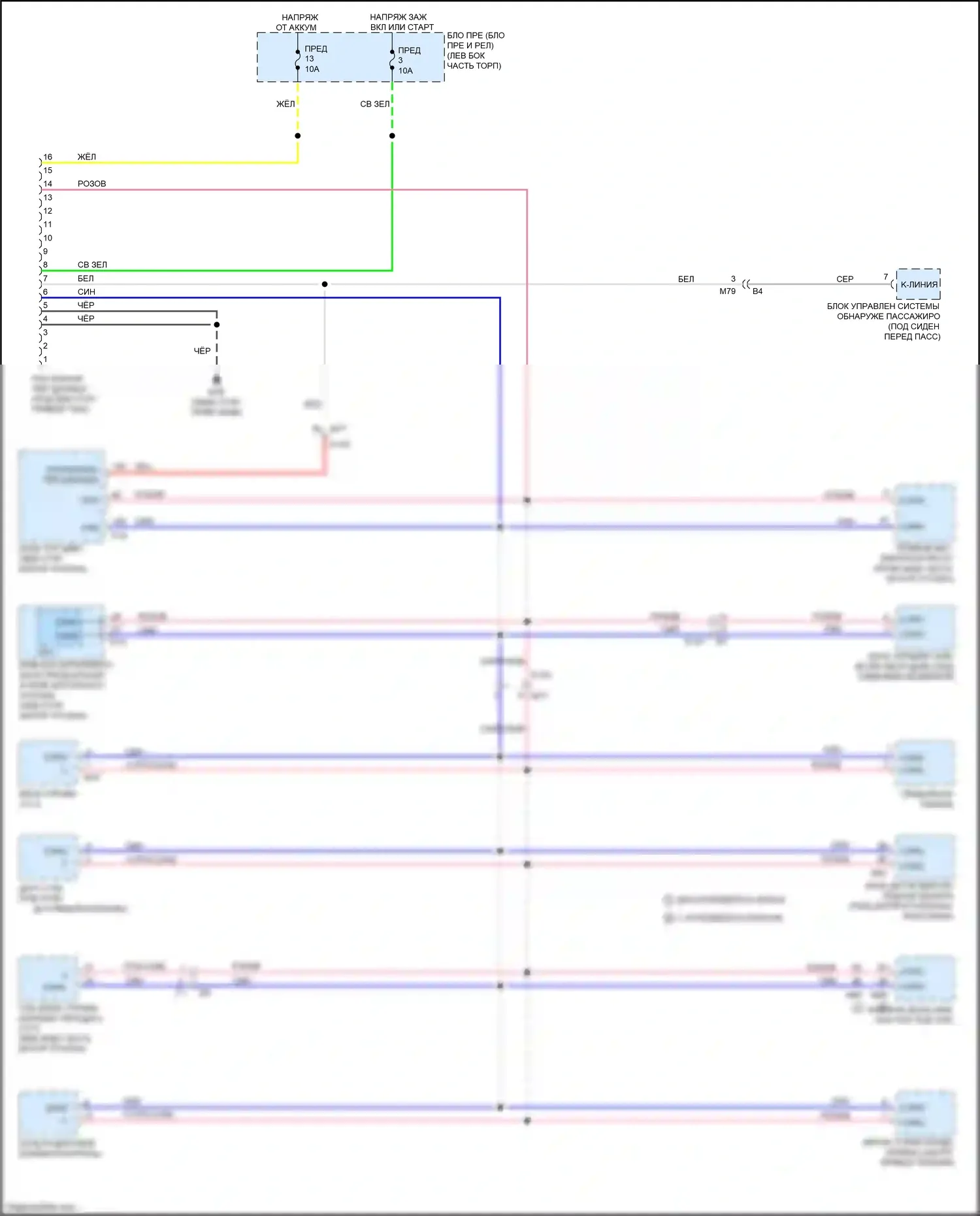 Juke Nissan I (2010-2014): Can шина электросхема 