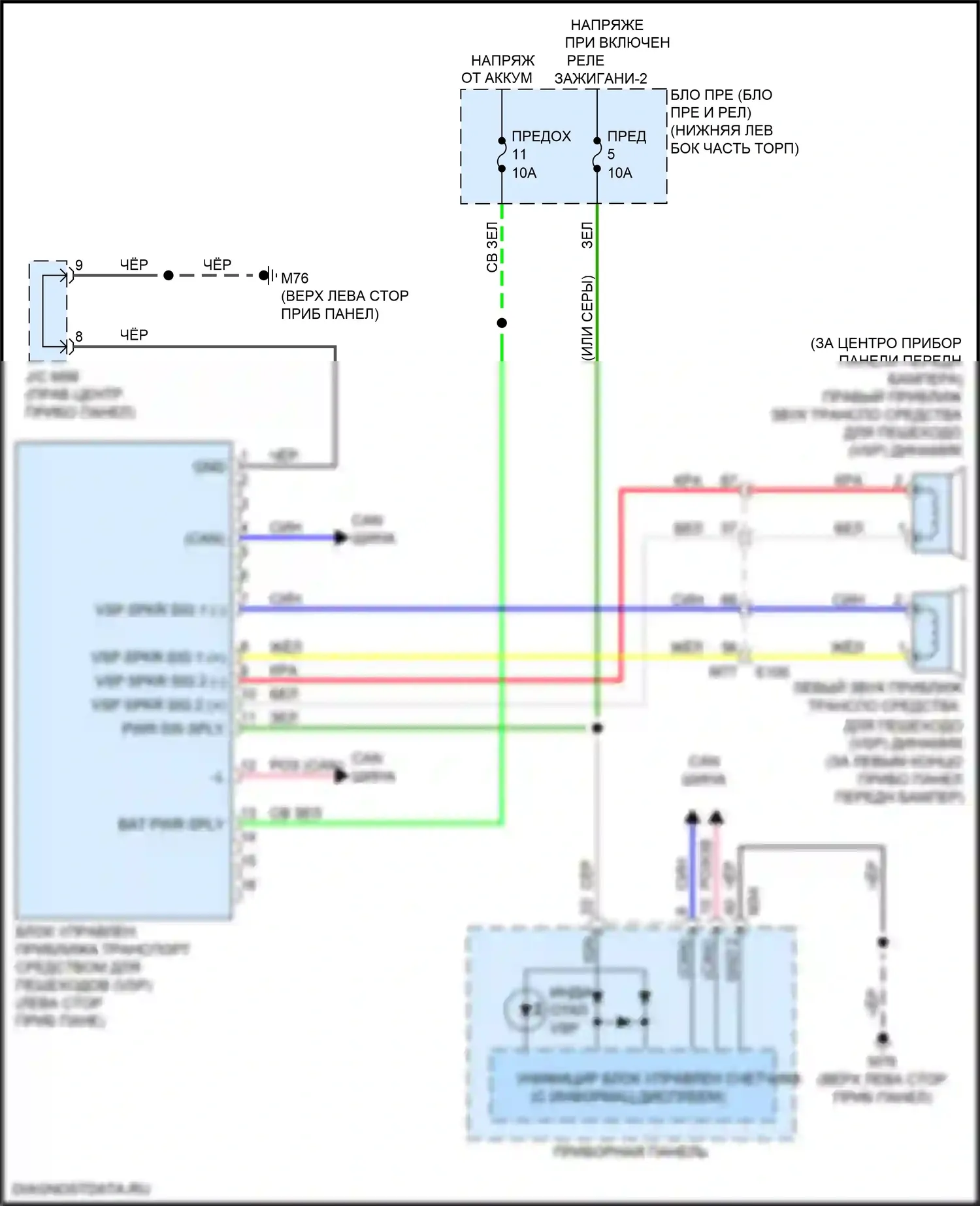 Leaf Nissan II (2017-2024): Электросхема двигателя электрическая, виртуальная система звука двигателя электросхема 