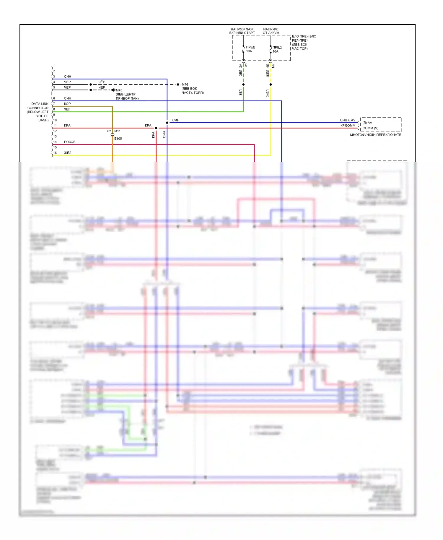 Murano Nissan Z51 рестайлинг 2 (2011-2015): Can шина электросхема, кабриолет 