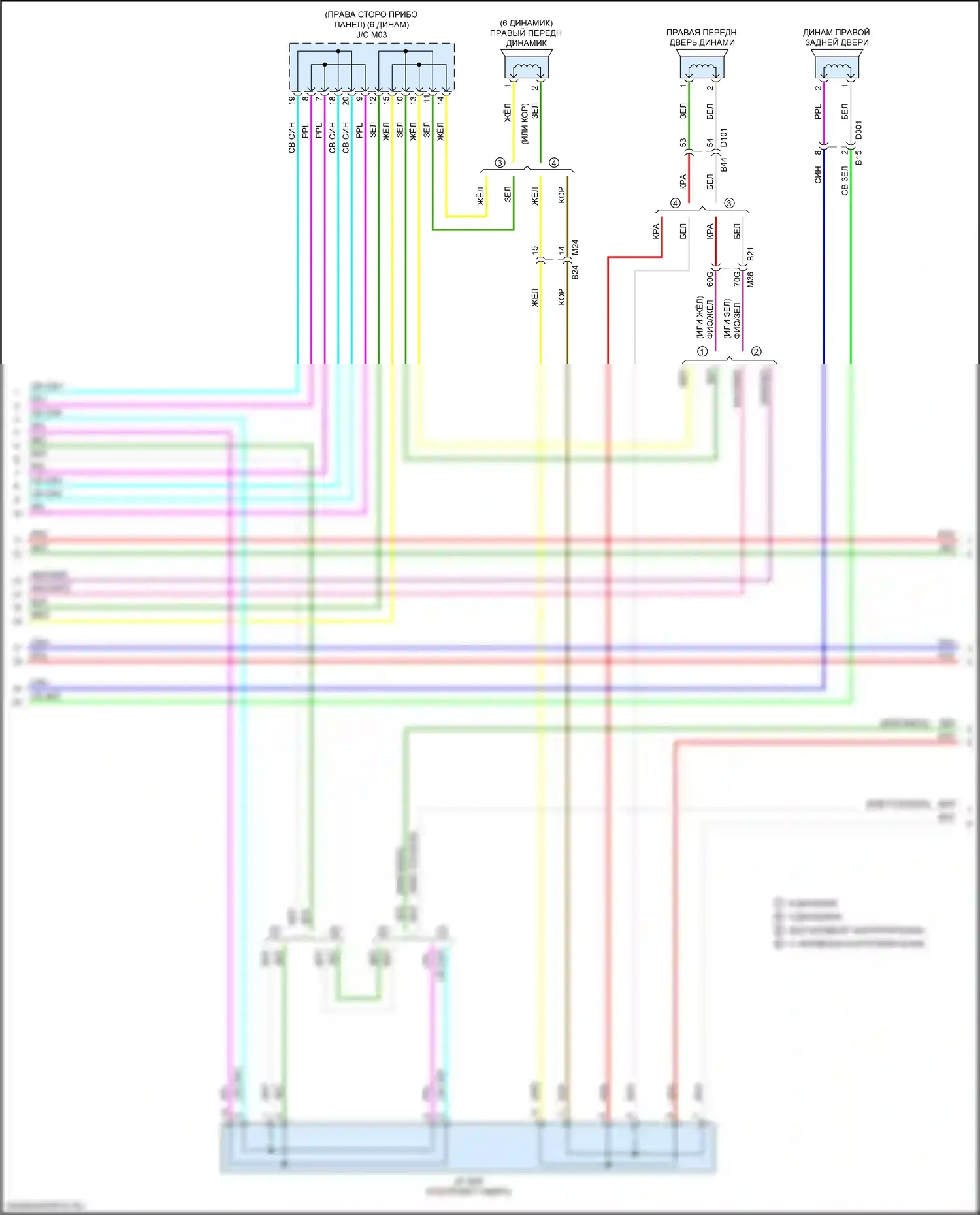 Qashqai Nissan III (2021-2024): Электросхема навигации, без bose (4 из 5) 