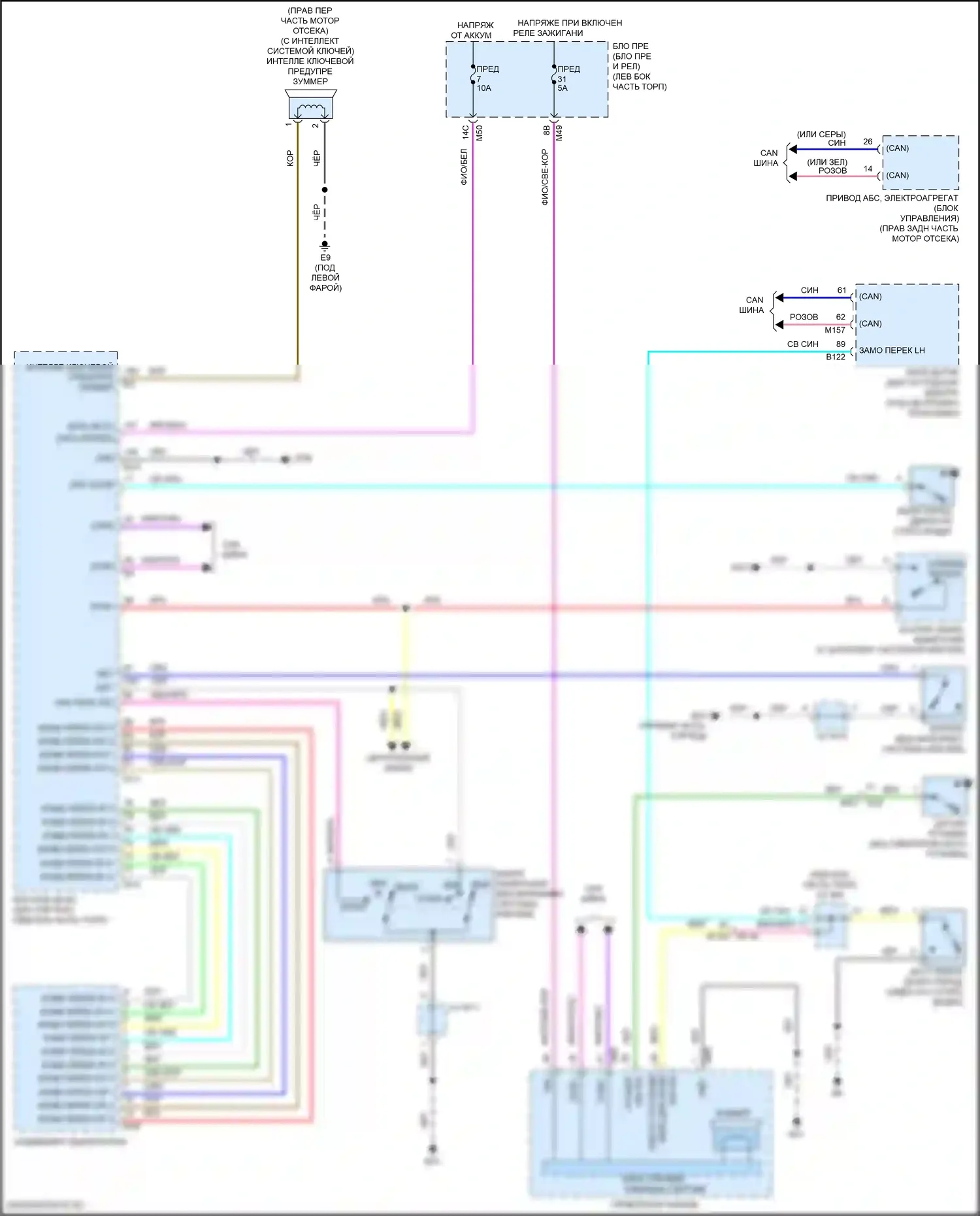 Rogue Sport Nissan I рестайлинг (2019-2024): Электросхема утора 