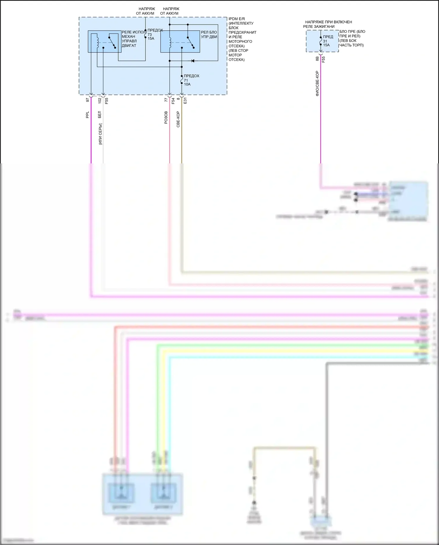 Rogue Sport Nissan I (2017-2019): Электросхема круиз-контроля (3 из 4) 
