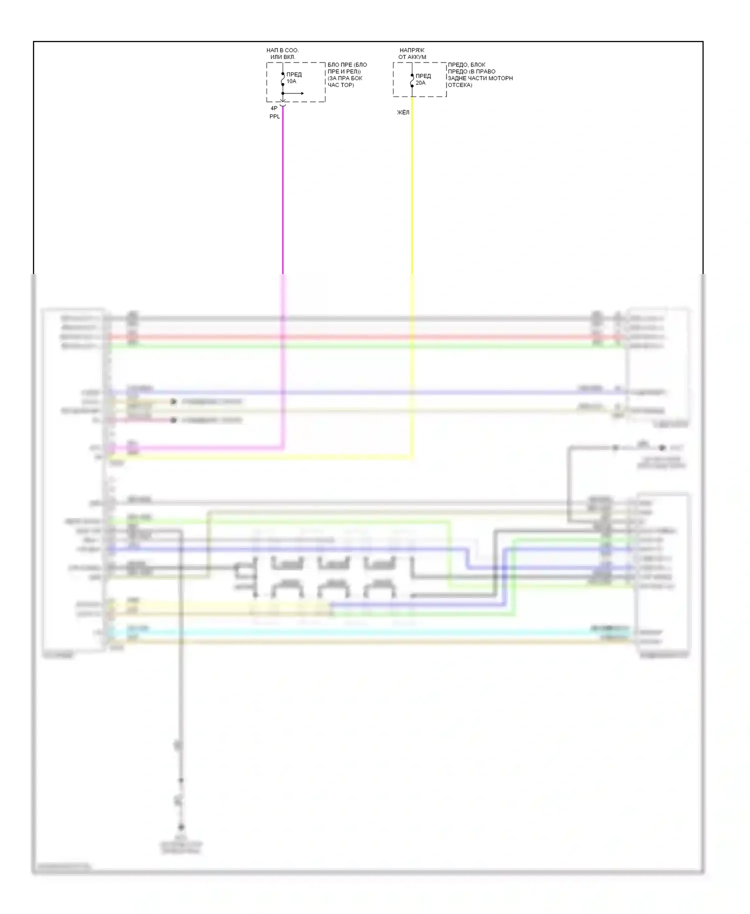 Titan Nissan I (2003-2006): Электросхема dvd-плеера 