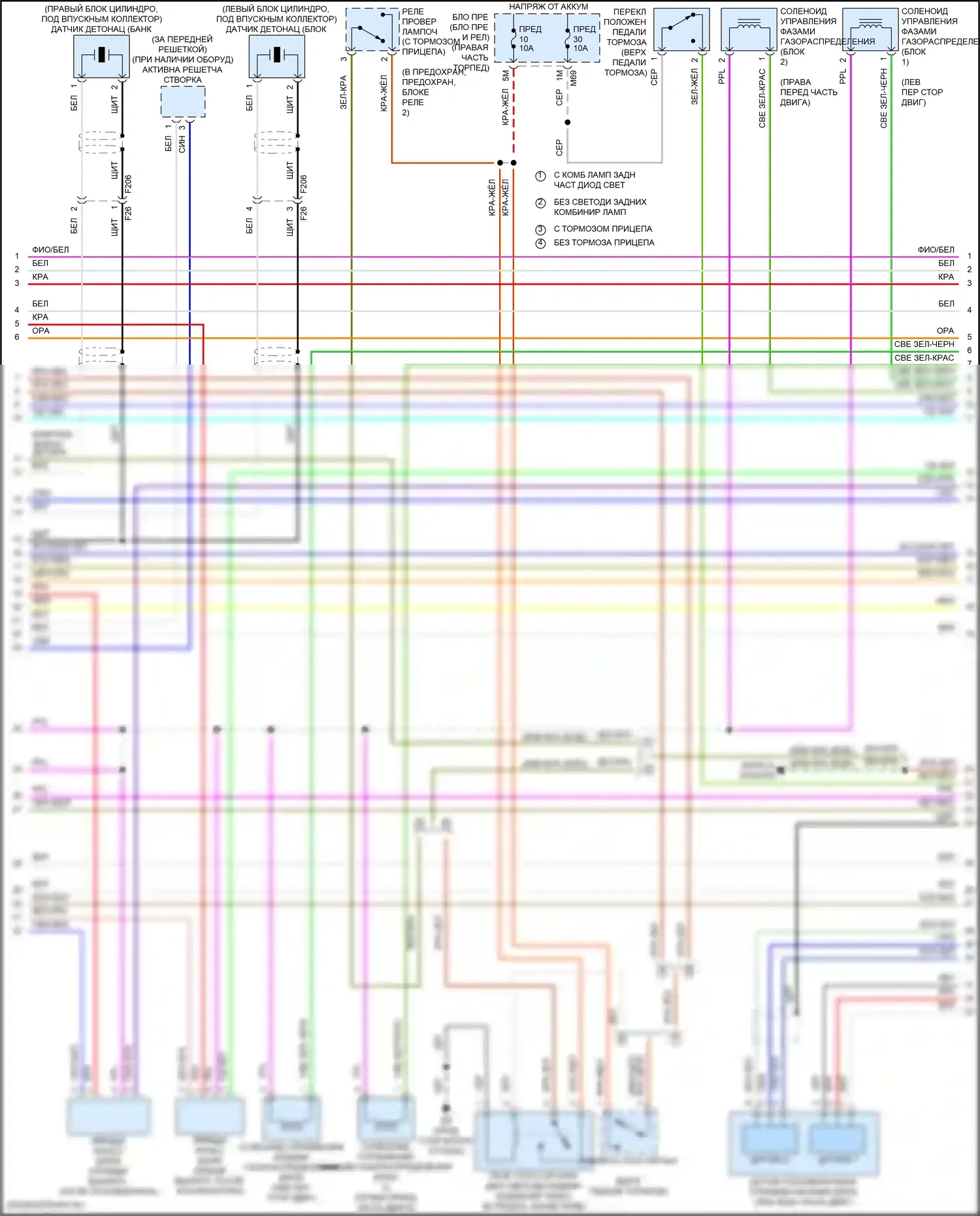 Titan Nissan II рестайлинг (2019-2024): Электросхема двигателя 5.6л (5 из 7) 