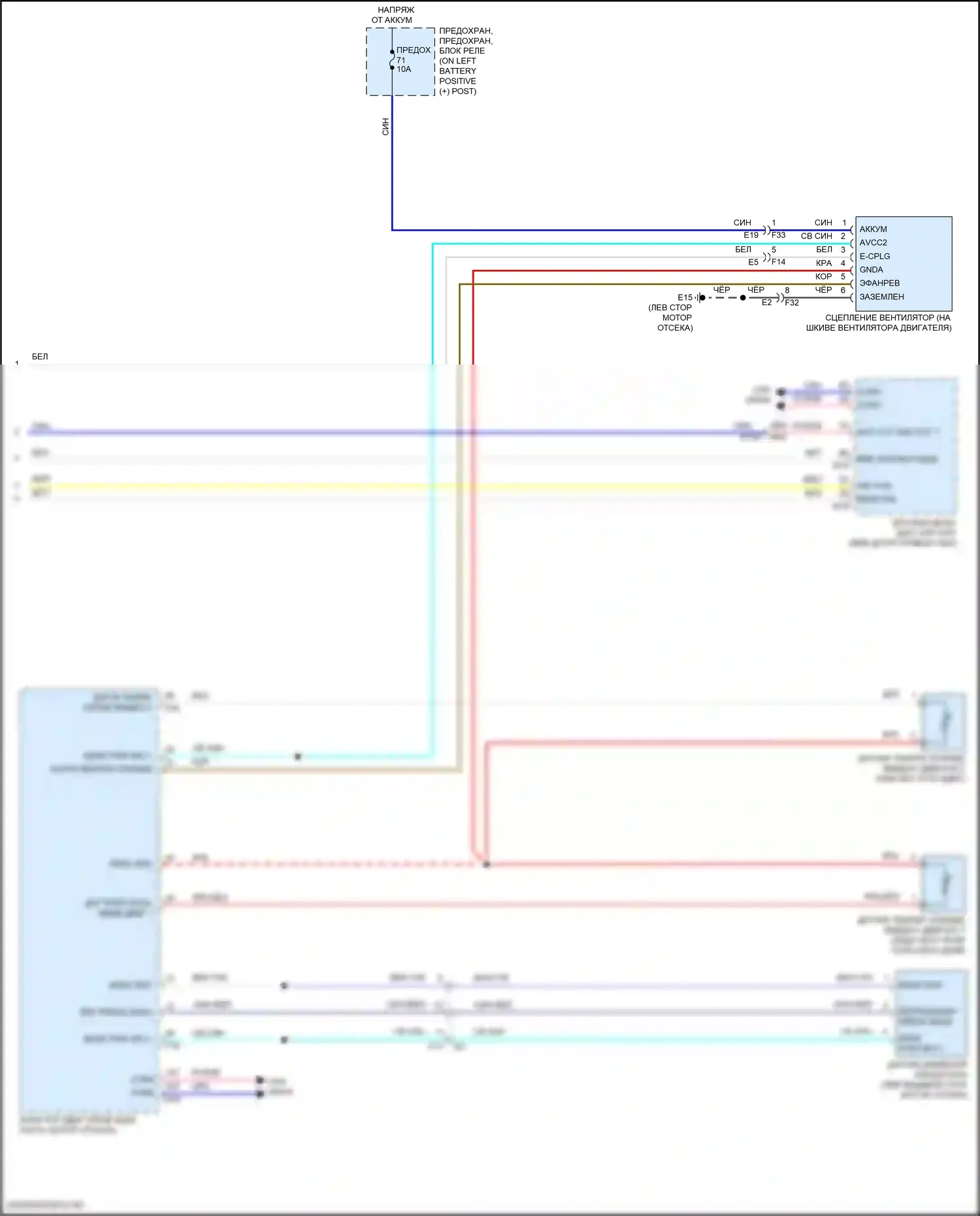 Titan Nissan II рестайлинг (2019-2024): Электросхема климат контроля (3 из 3) 