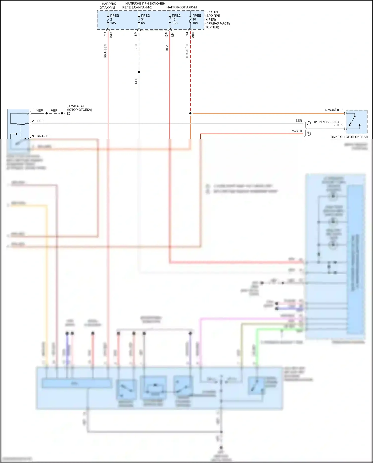 Titan Nissan II рестайлинг (2019-2024): Электросхема автоматической коробки передач (2 из 2) 