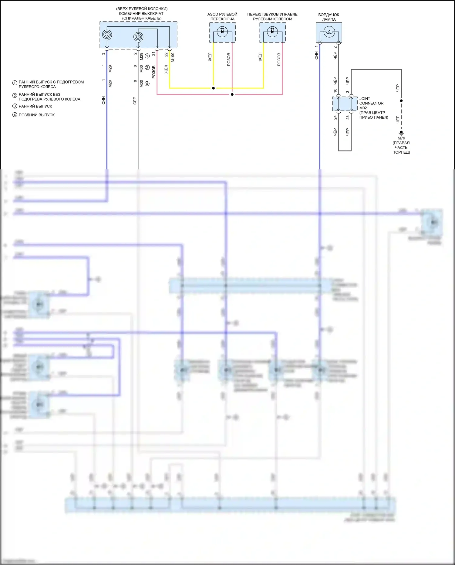 Titan Nissan II (2015-2019): Электросхема подсветки приборной панели (4 из 4) 