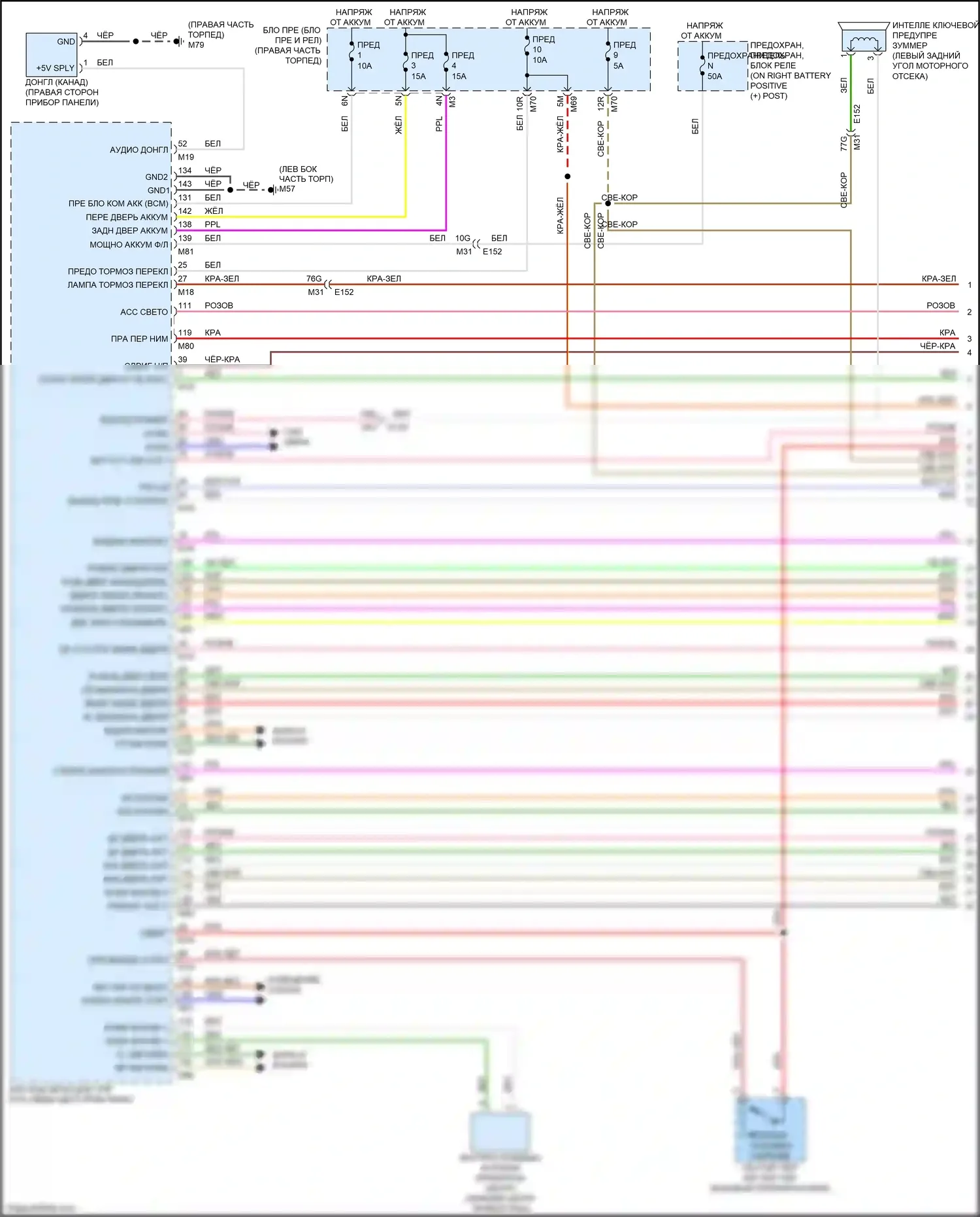 Titan Nissan II (2015-2019): Электросхема защиты от взлома (1 из 5) 