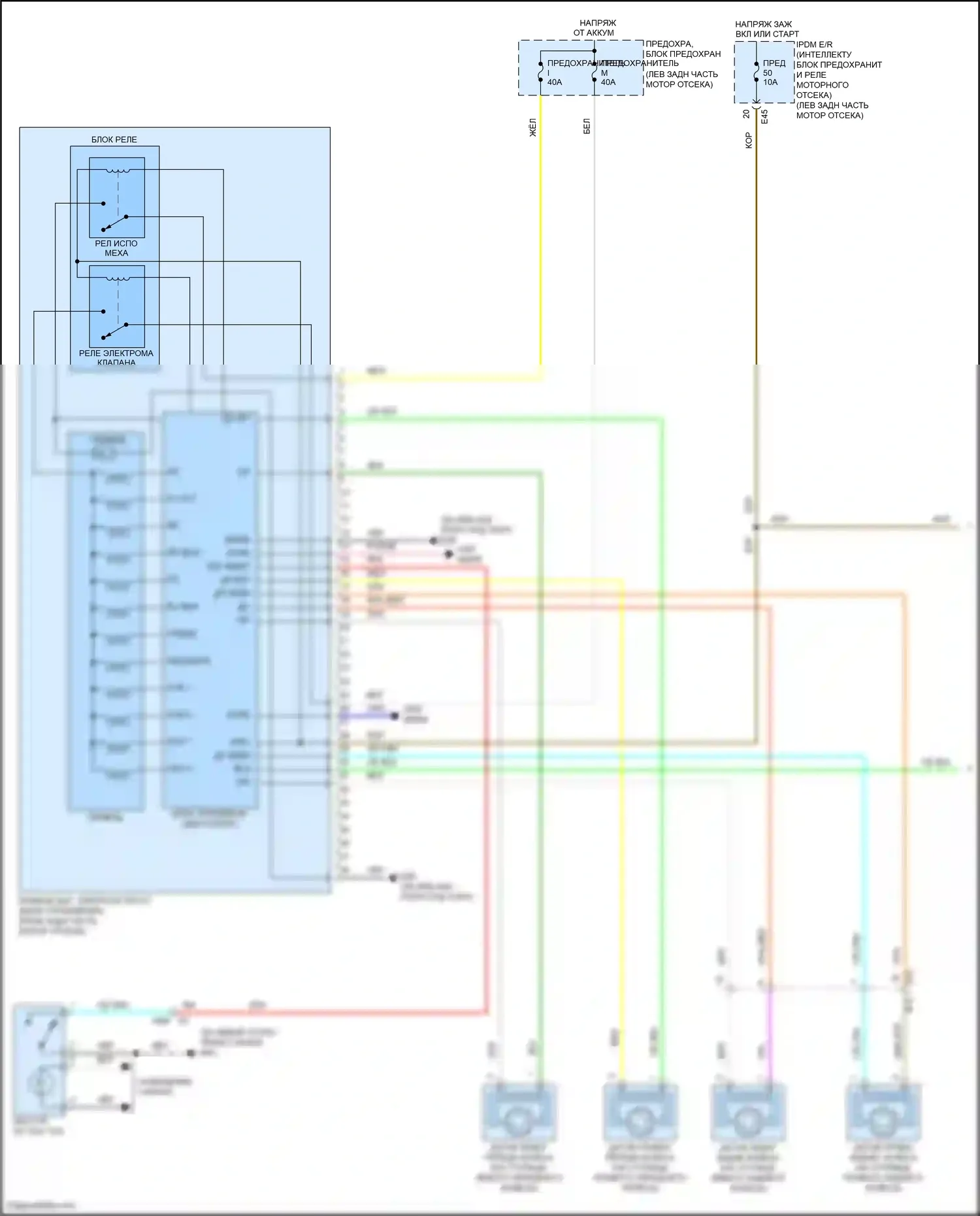 Versa Nissan II рестайлинг (2014-2019): Антиблокировочная система abs электросхема (1 из 2) 
